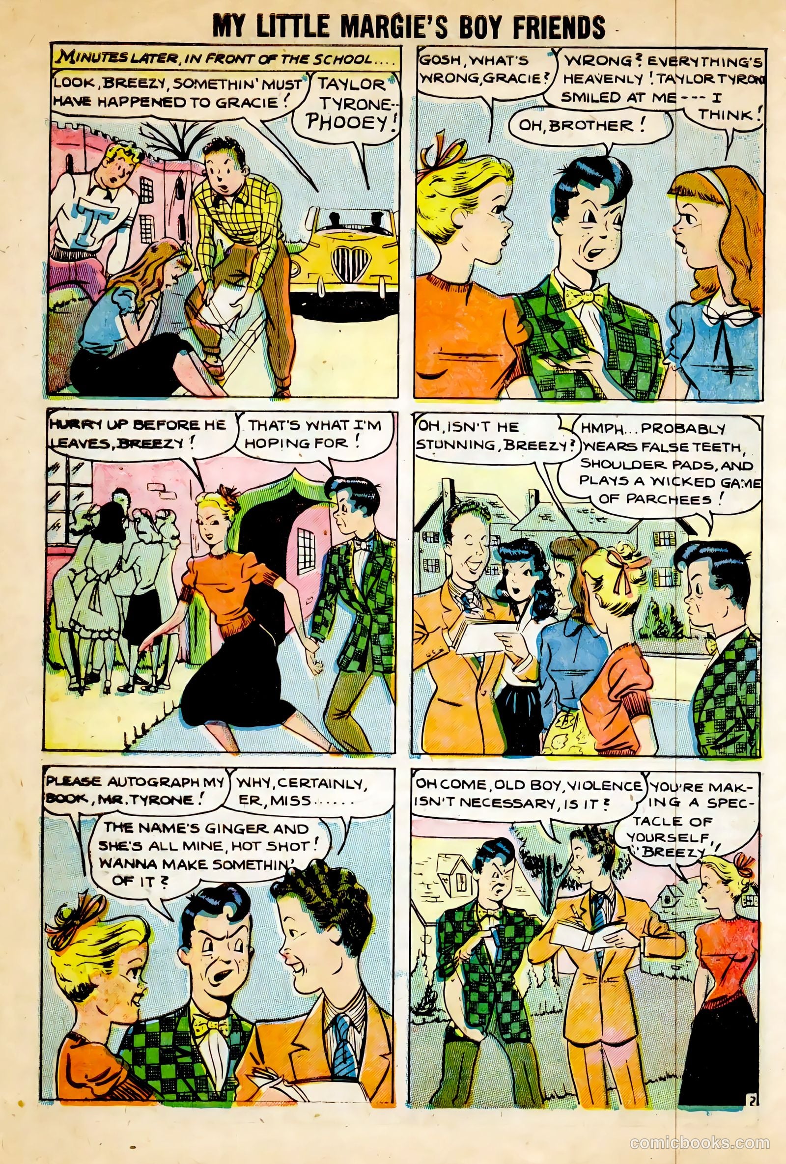My Little Margie's Boy Friends #5 — page 30 of 36