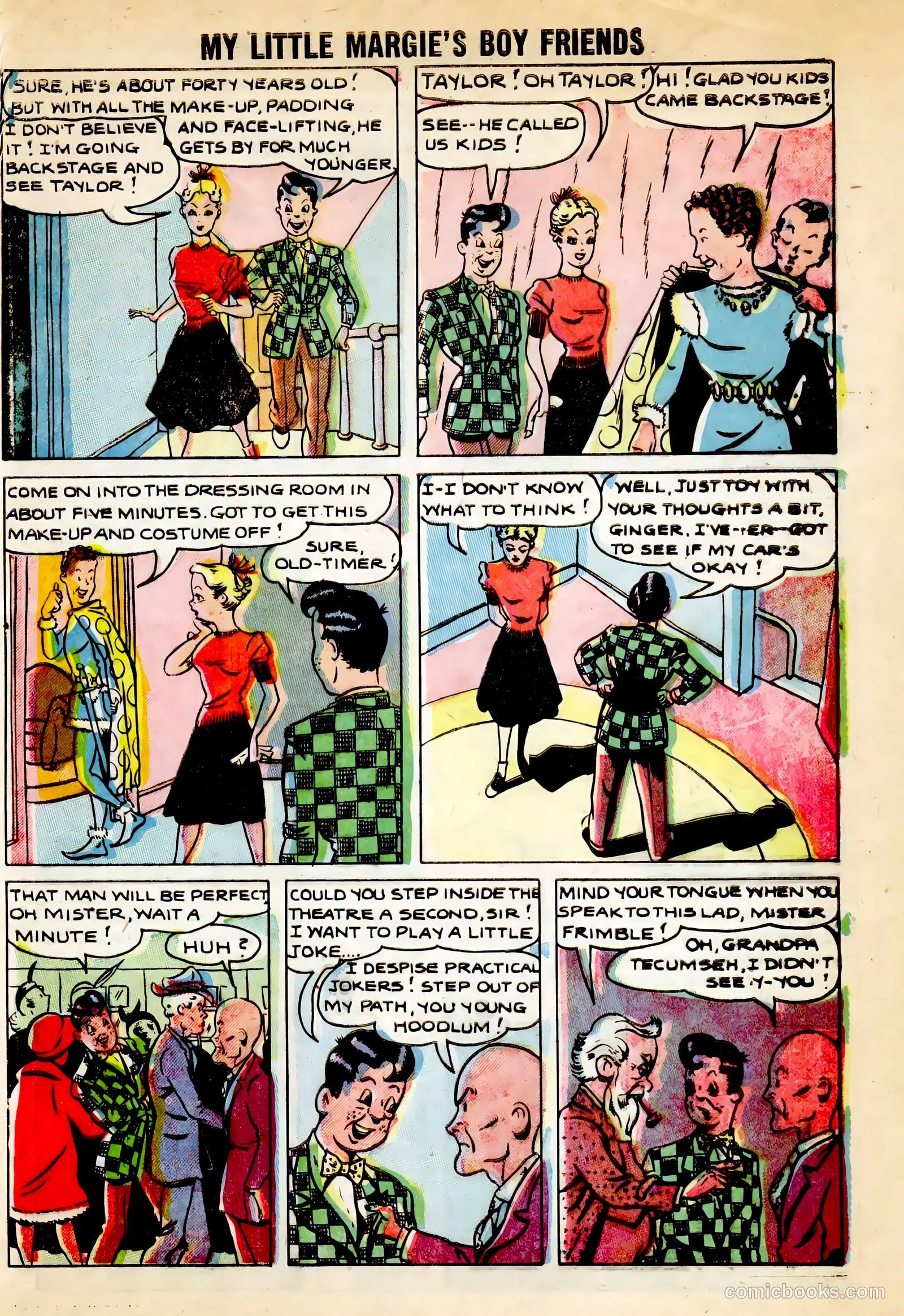 My Little Margie's Boy Friends #5 — page 33 of 36