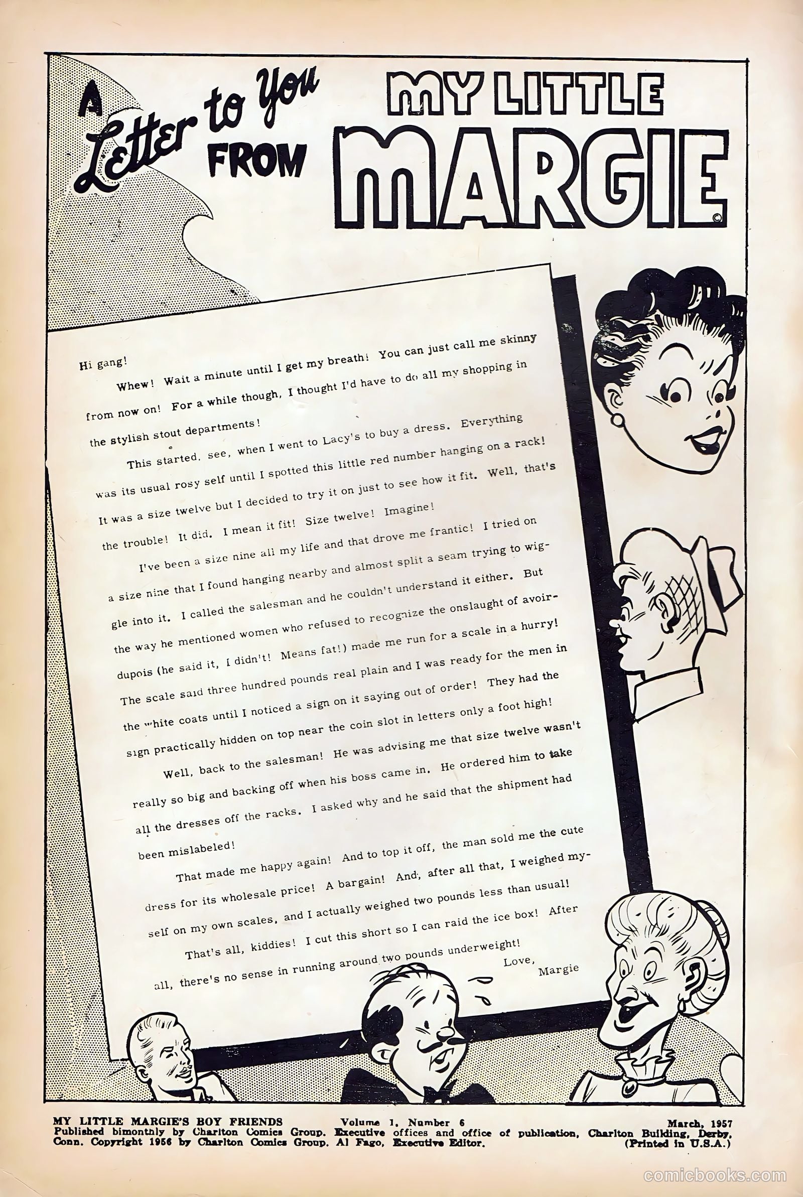 My Little Margie's Boy Friends #6 — page 2 of 36