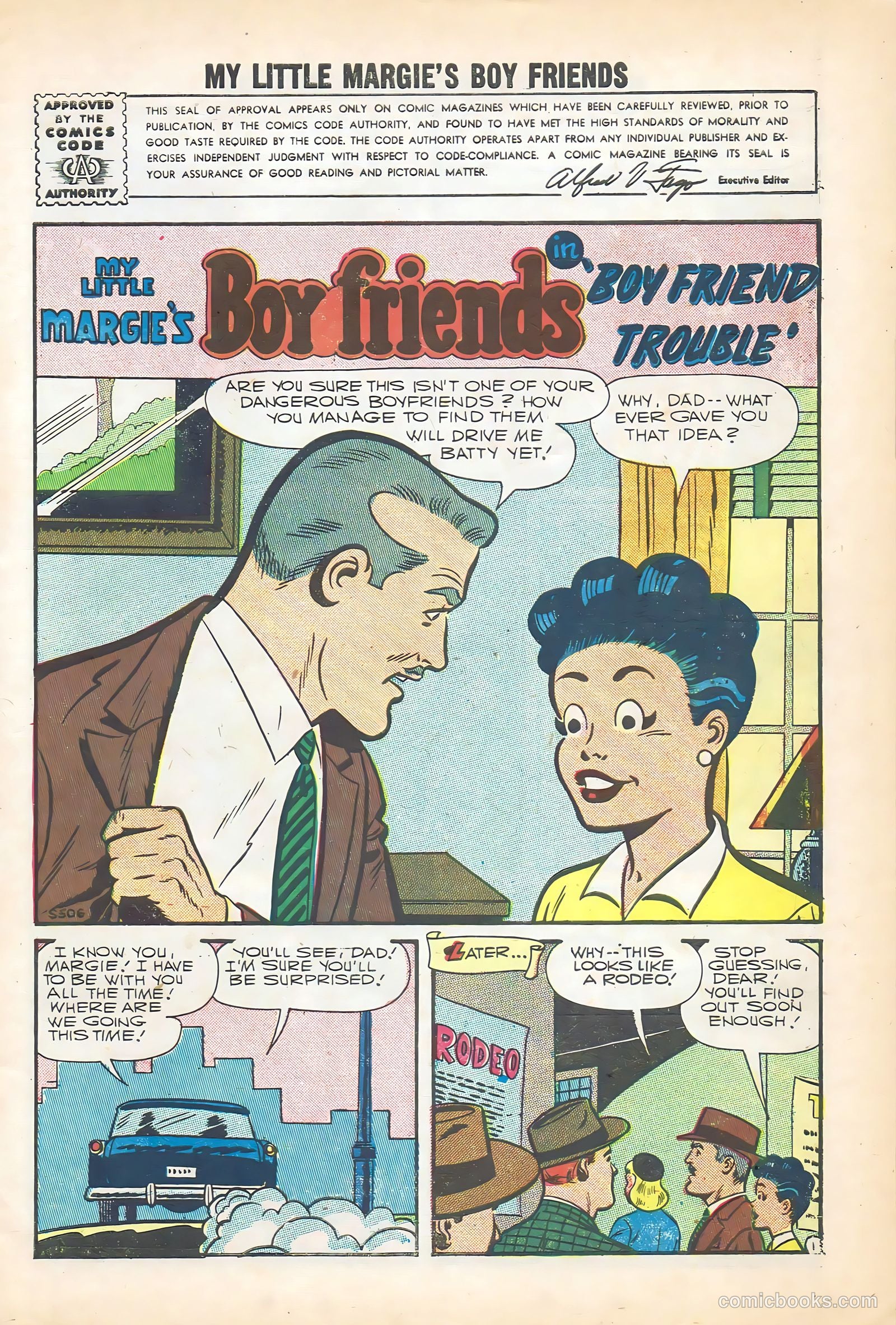 My Little Margie's Boy Friends #6 — page 3 of 36