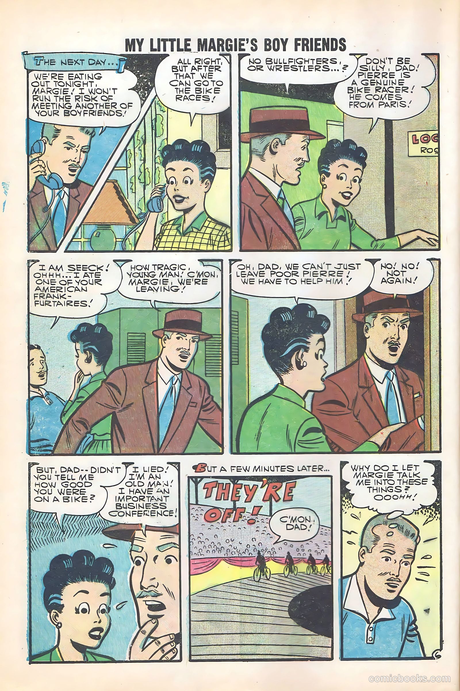 My Little Margie's Boy Friends #6 — page 8 of 36