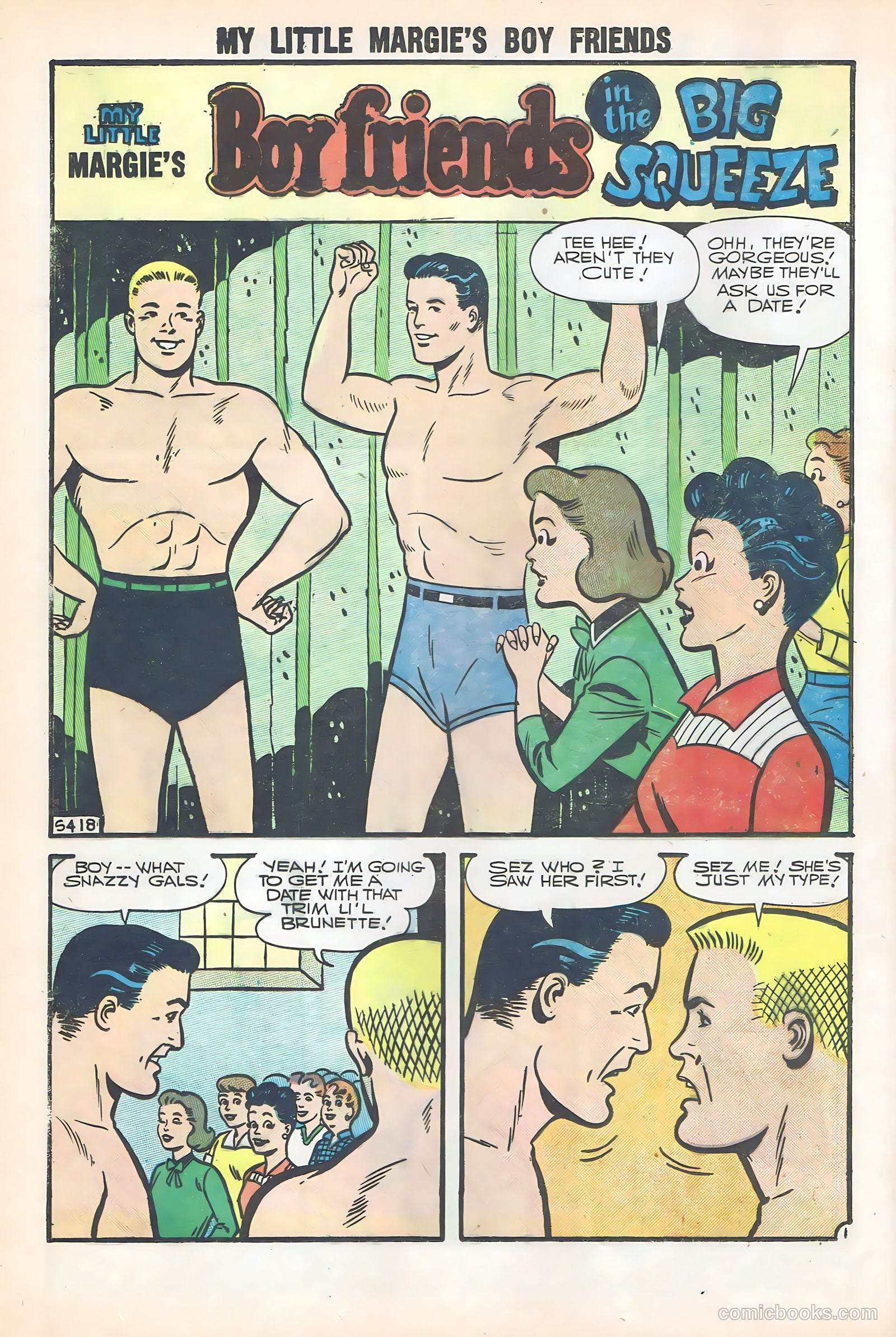 My Little Margie's Boy Friends #6 — page 12 of 36