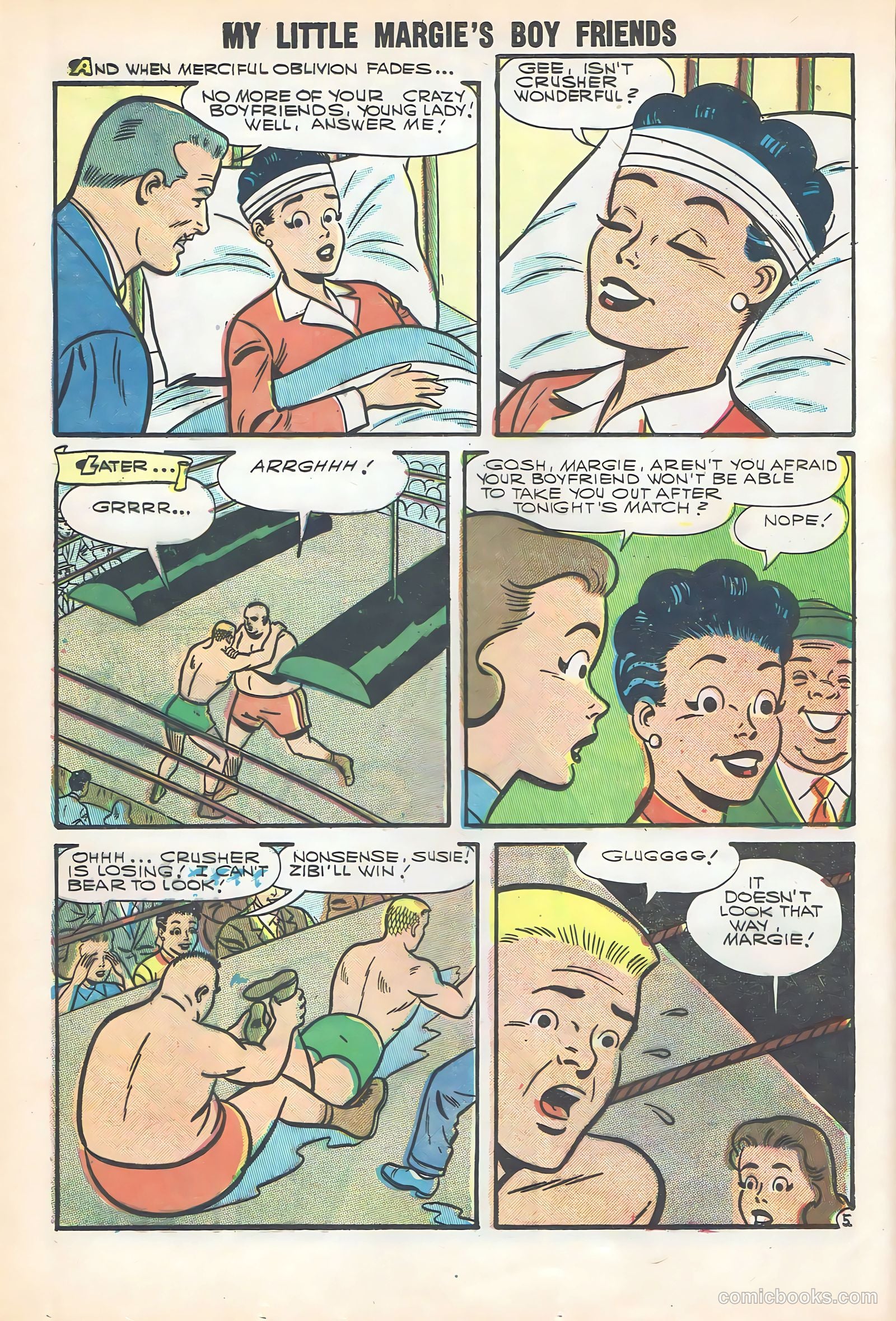 My Little Margie's Boy Friends #6 — page 16 of 36