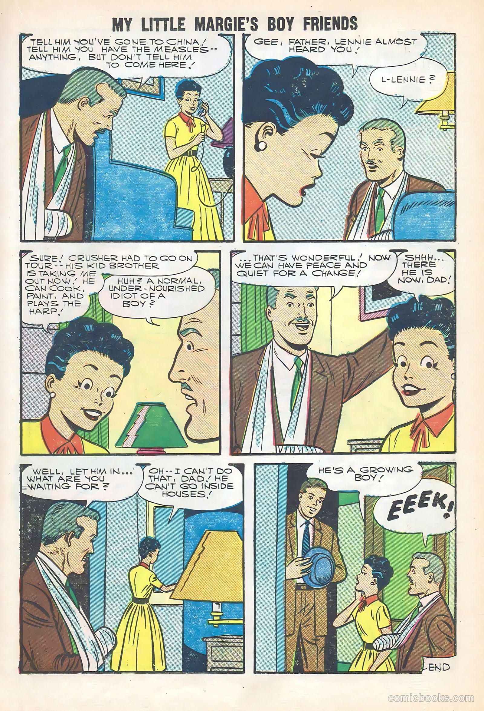 My Little Margie's Boy Friends #6 — page 19 of 36