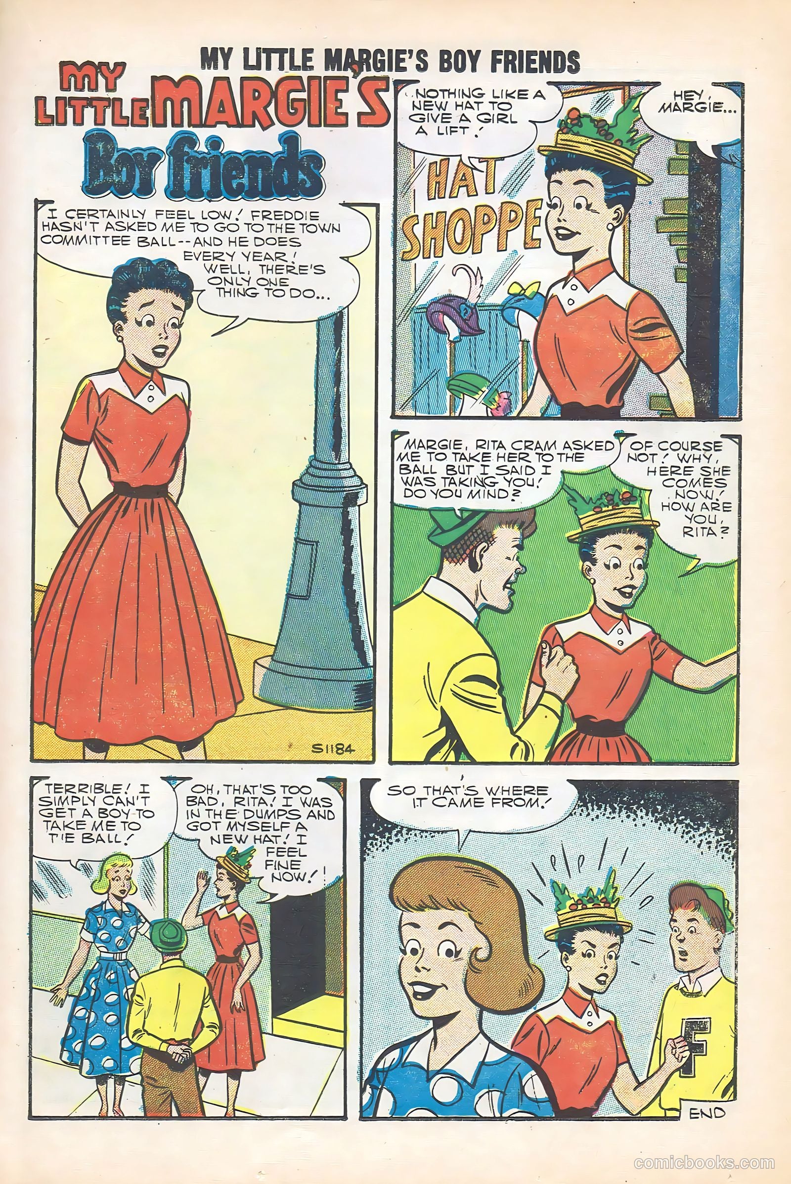 My Little Margie's Boy Friends #6 — page 23 of 36