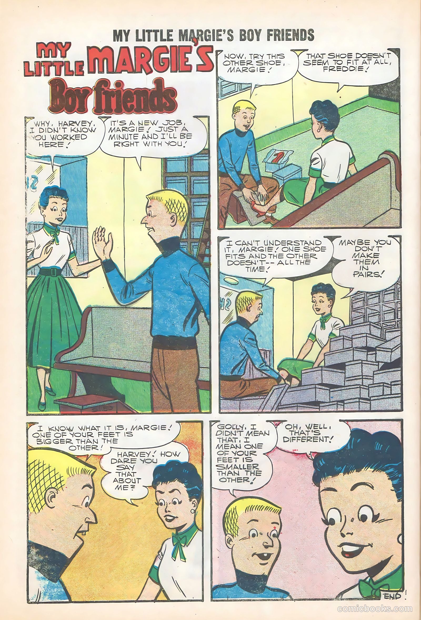 My Little Margie's Boy Friends #6 — page 28 of 36