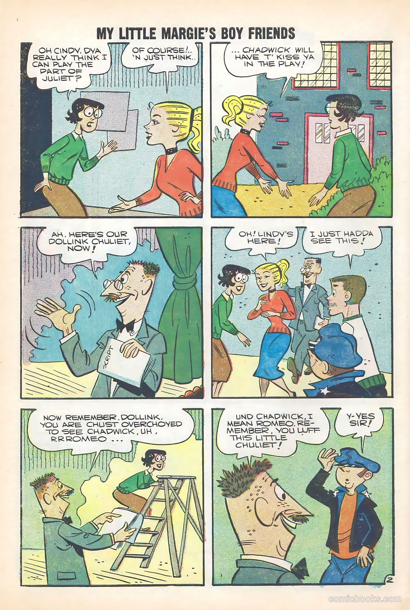 My Little Margie's Boy Friends #6 — page 30 of 36