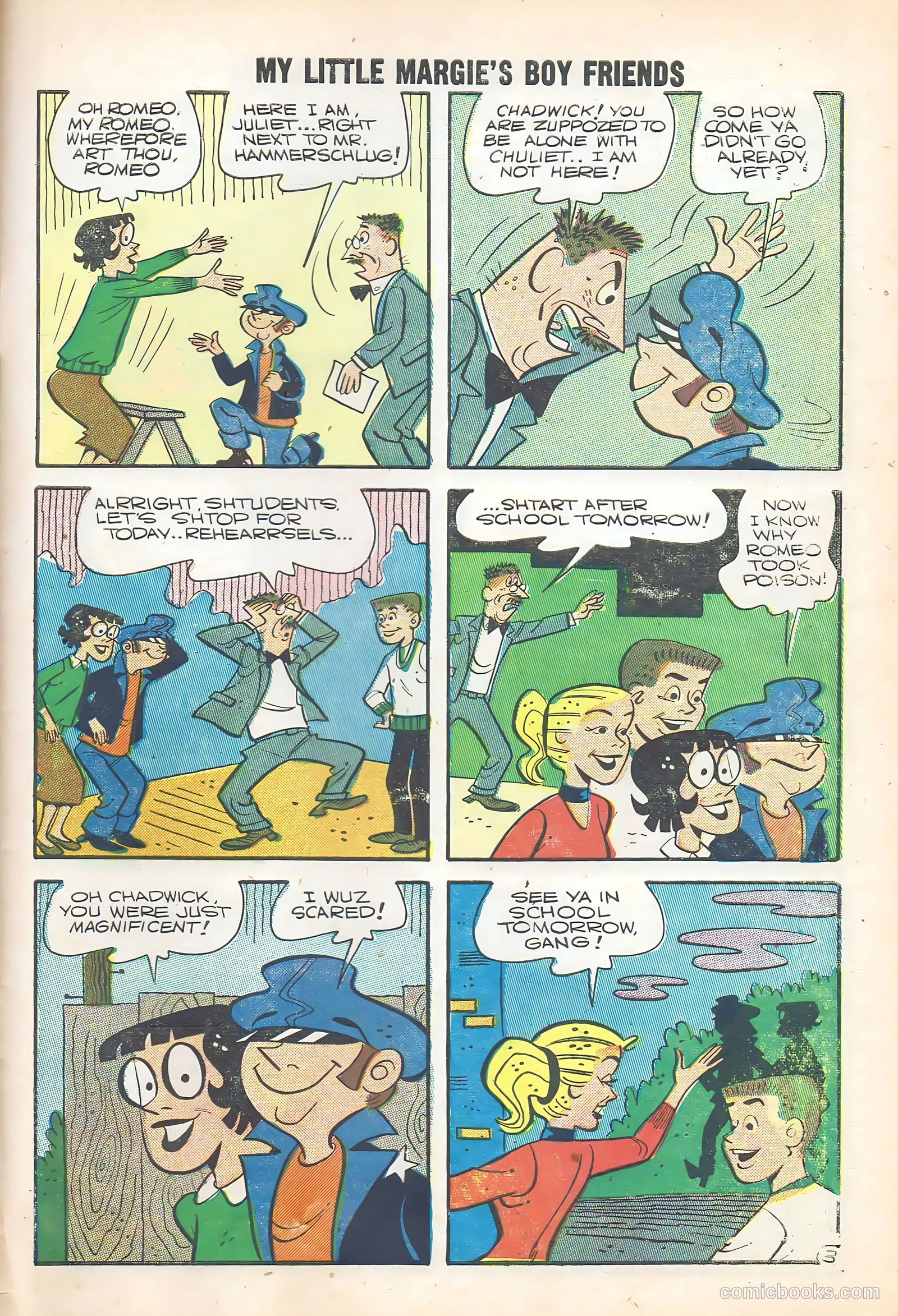 My Little Margie's Boy Friends #6 — page 31 of 36