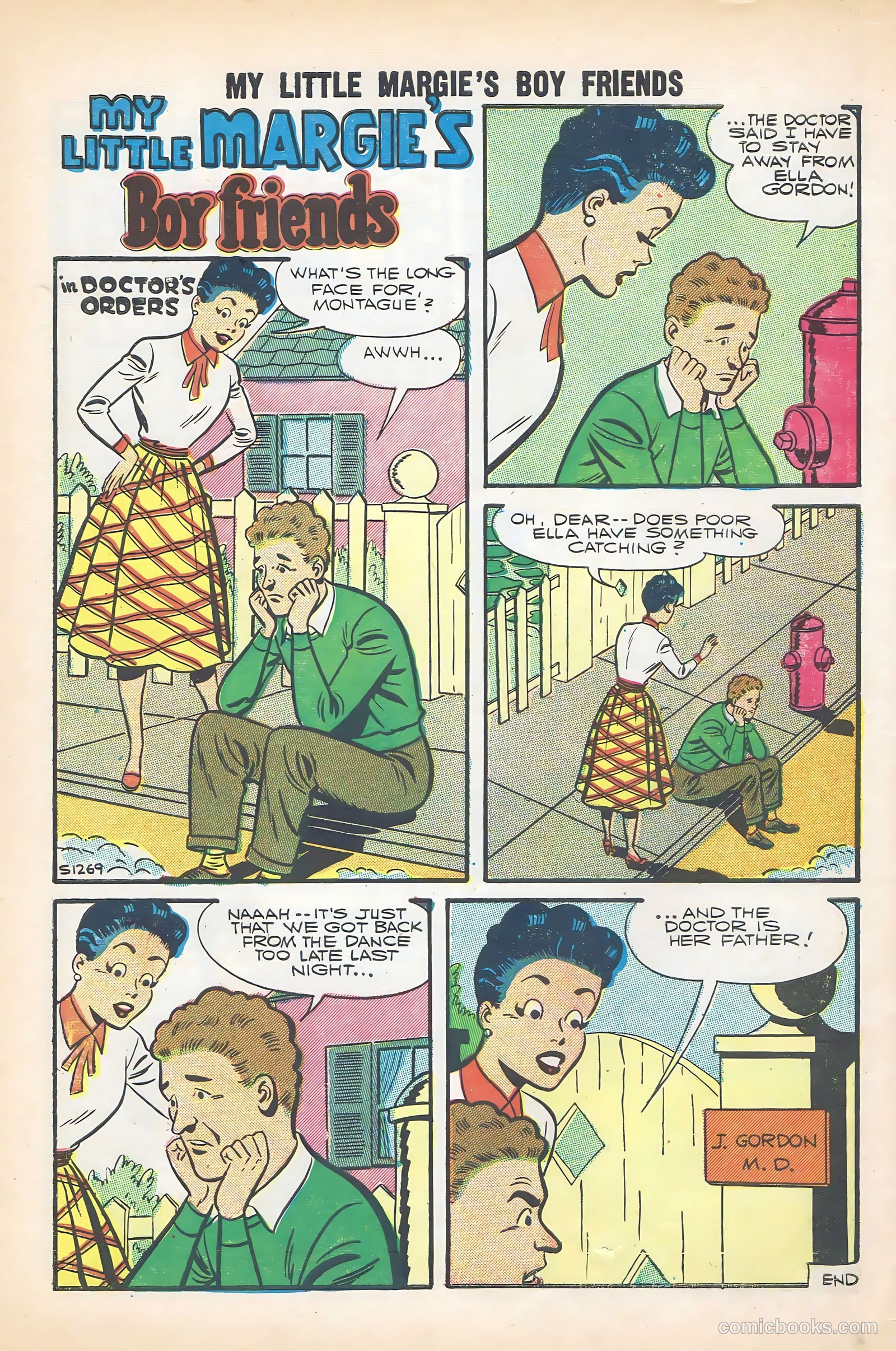 My Little Margie's Boy Friends #6 — page 34 of 36