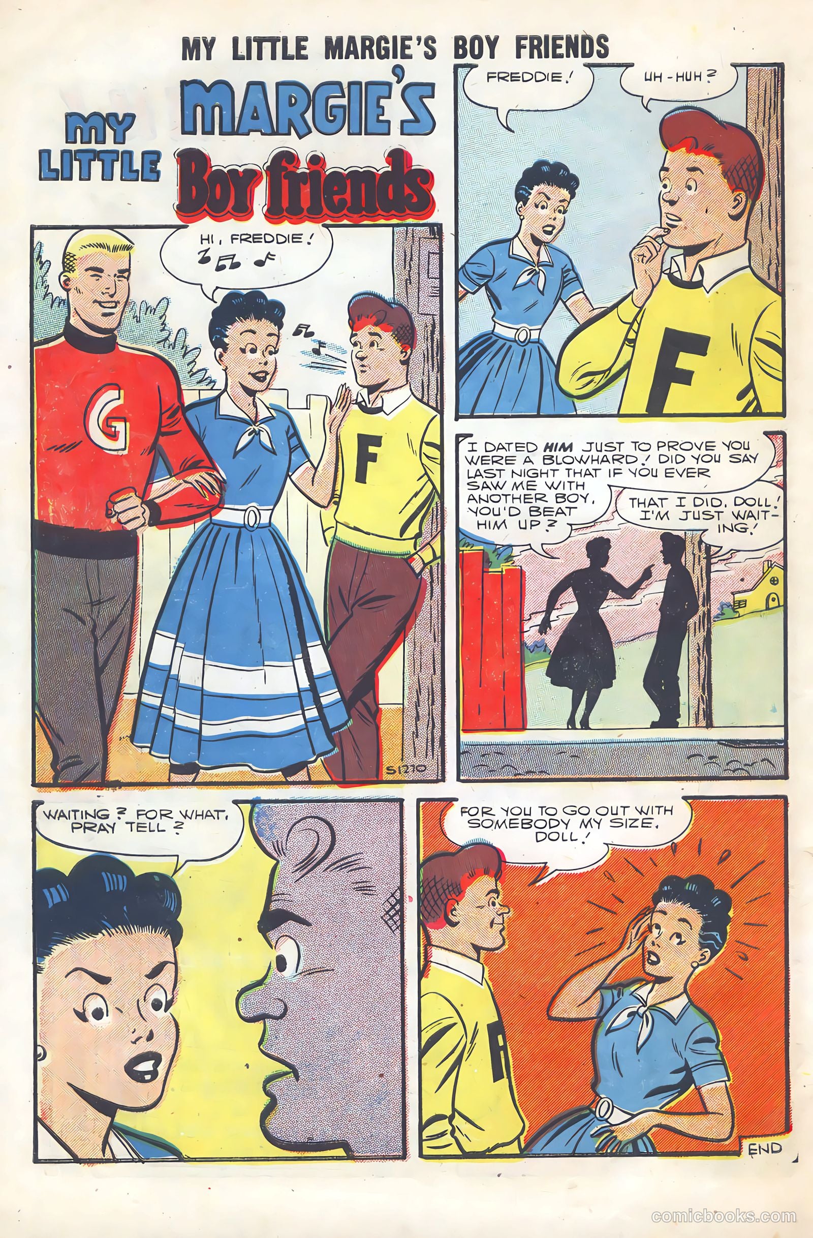 My Little Margie's Boy Friends #7 — page 34 of 37