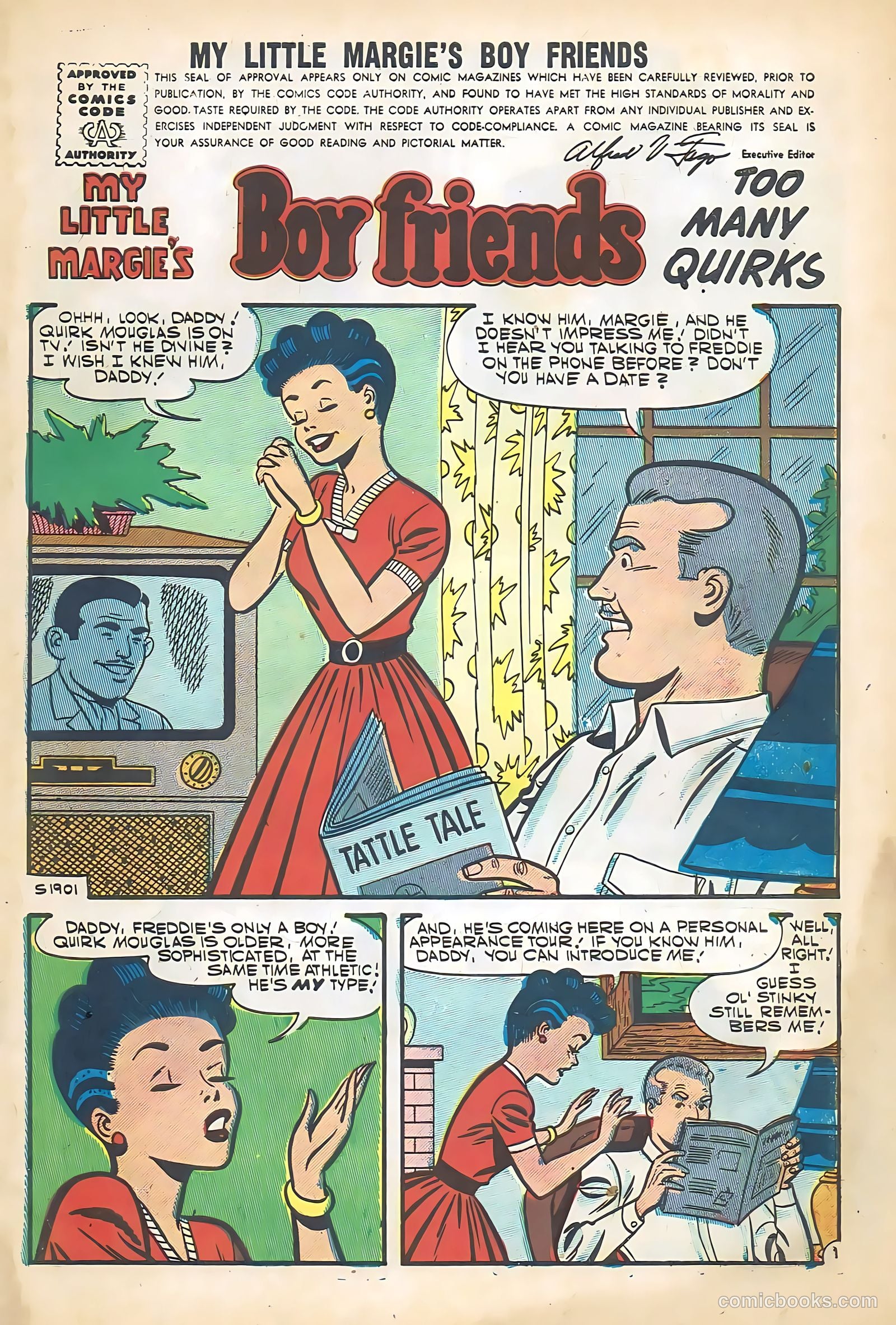 My Little Margie's Boy Friends #8 — page 3 of 36