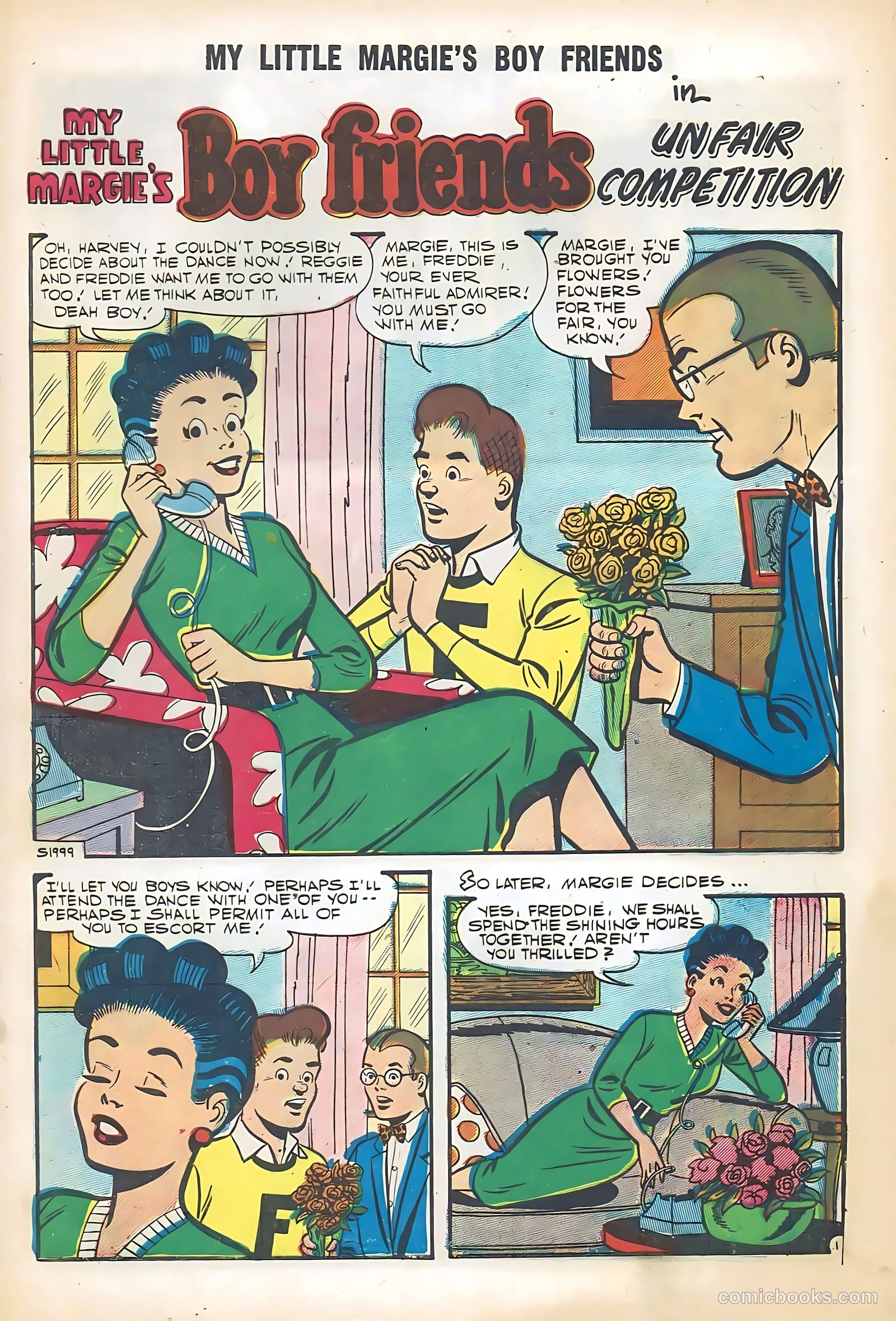 My Little Margie's Boy Friends #8 — page 9 of 36