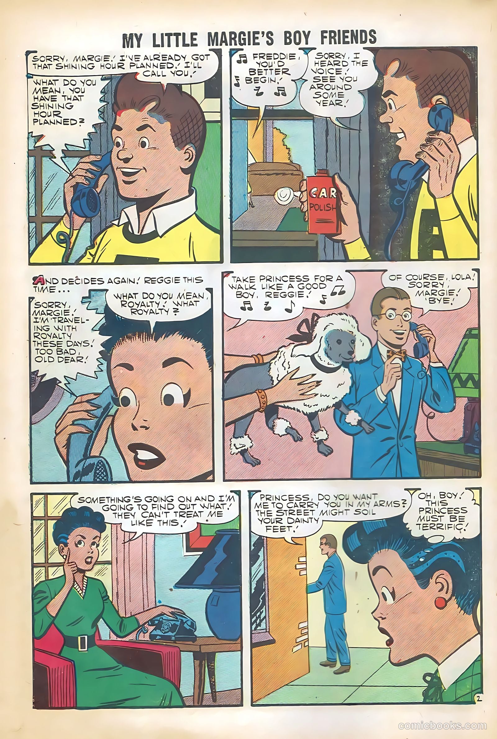 My Little Margie's Boy Friends #8 — page 10 of 36
