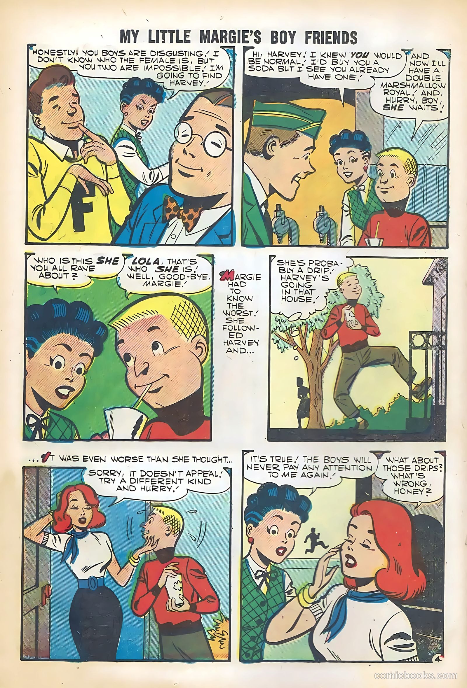 My Little Margie's Boy Friends #8 — page 12 of 36