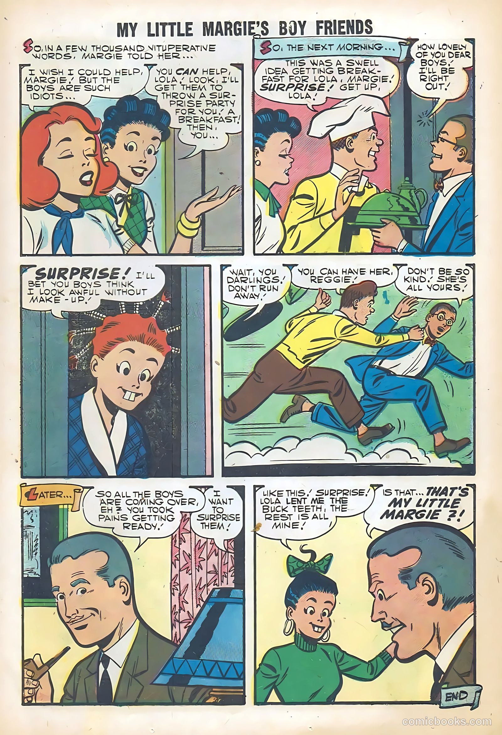 My Little Margie's Boy Friends #8 — page 13 of 36