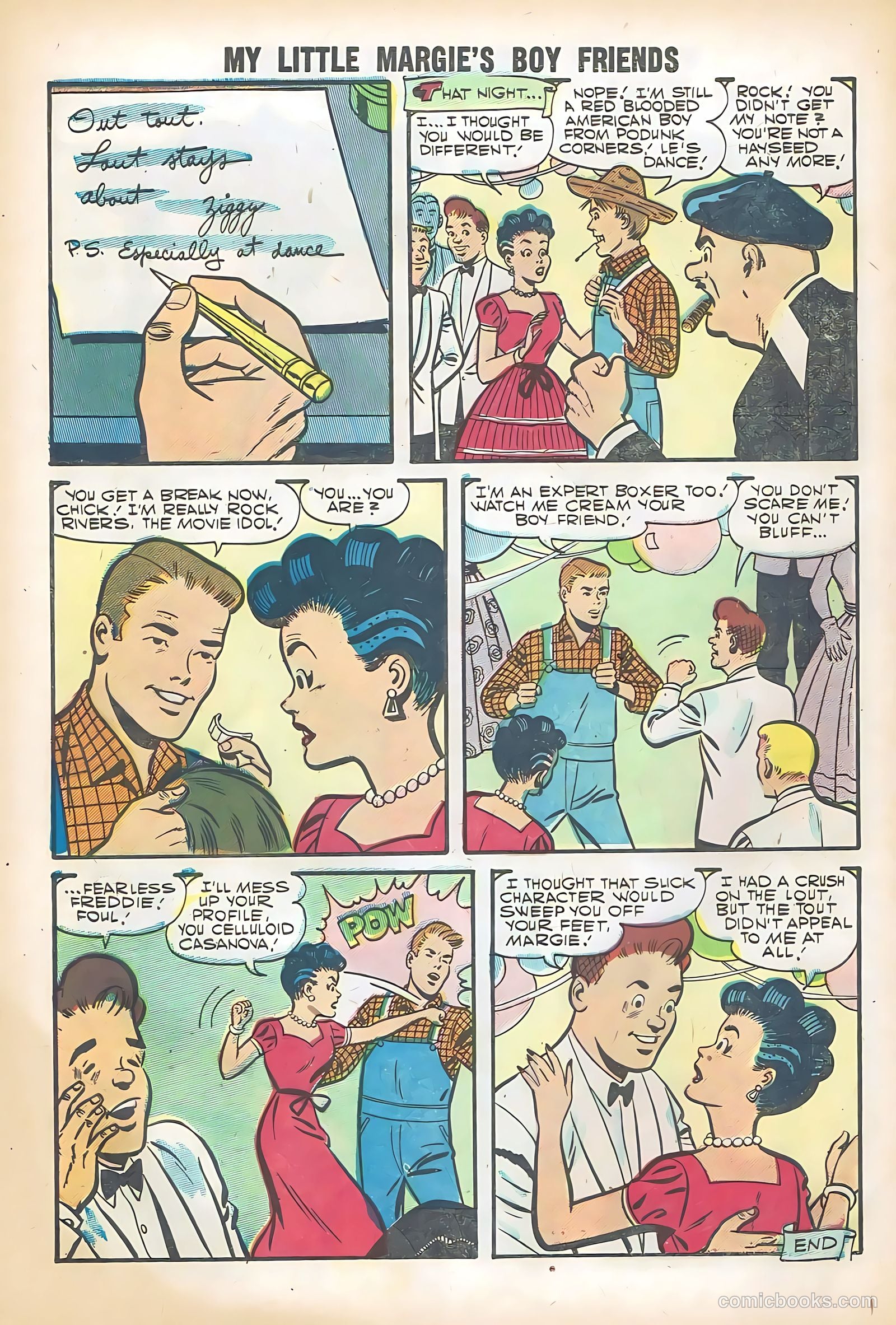 My Little Margie's Boy Friends #8 — page 28 of 36