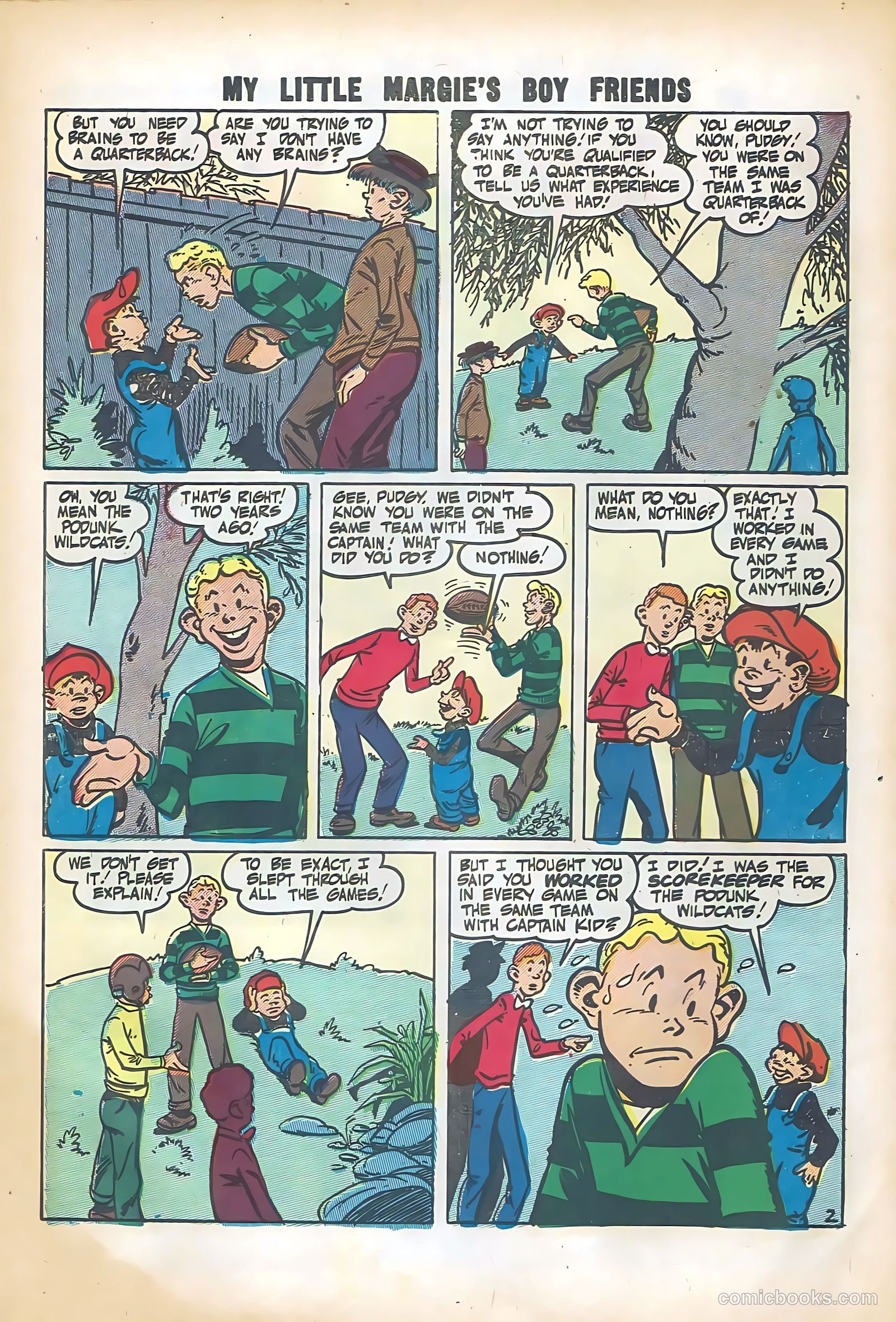My Little Margie's Boy Friends #8 — page 30 of 36