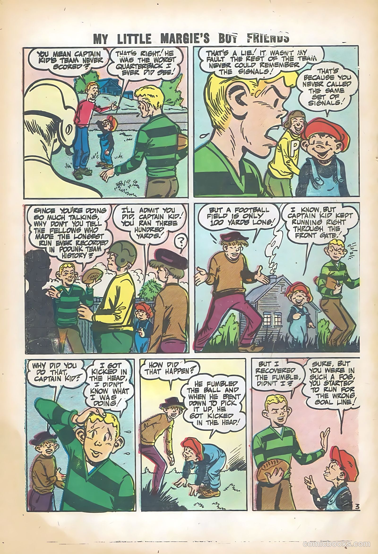 My Little Margie's Boy Friends #8 — page 32 of 36