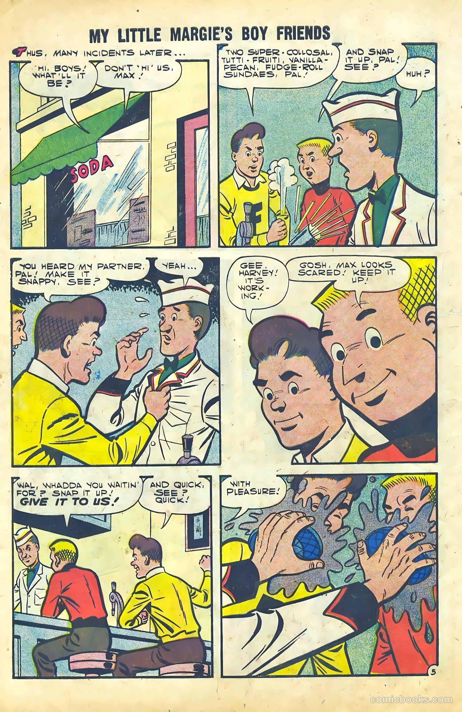 My Little Margie's Boy Friends #9 — page 8 of 36