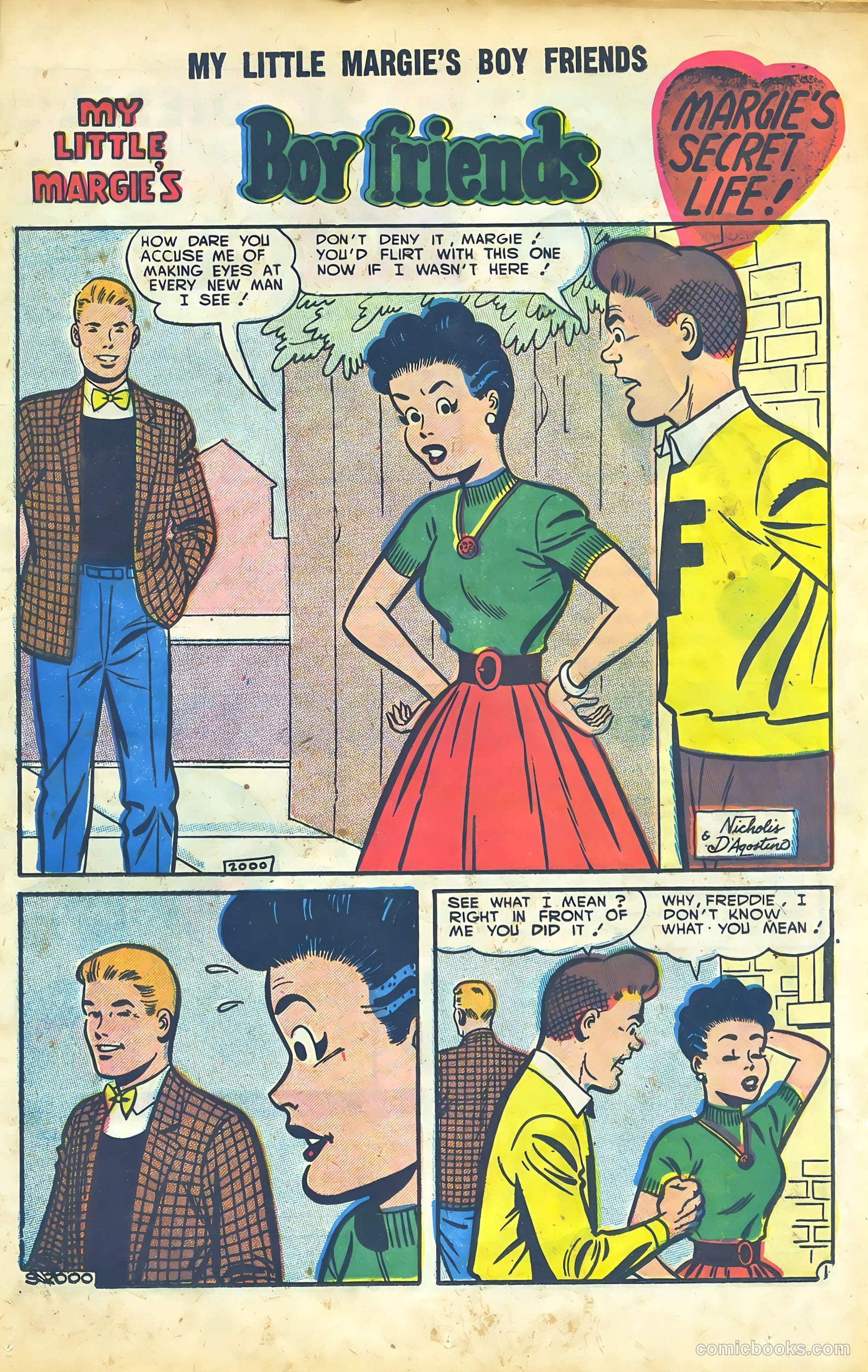 My Little Margie's Boy Friends #9 — page 21 of 36