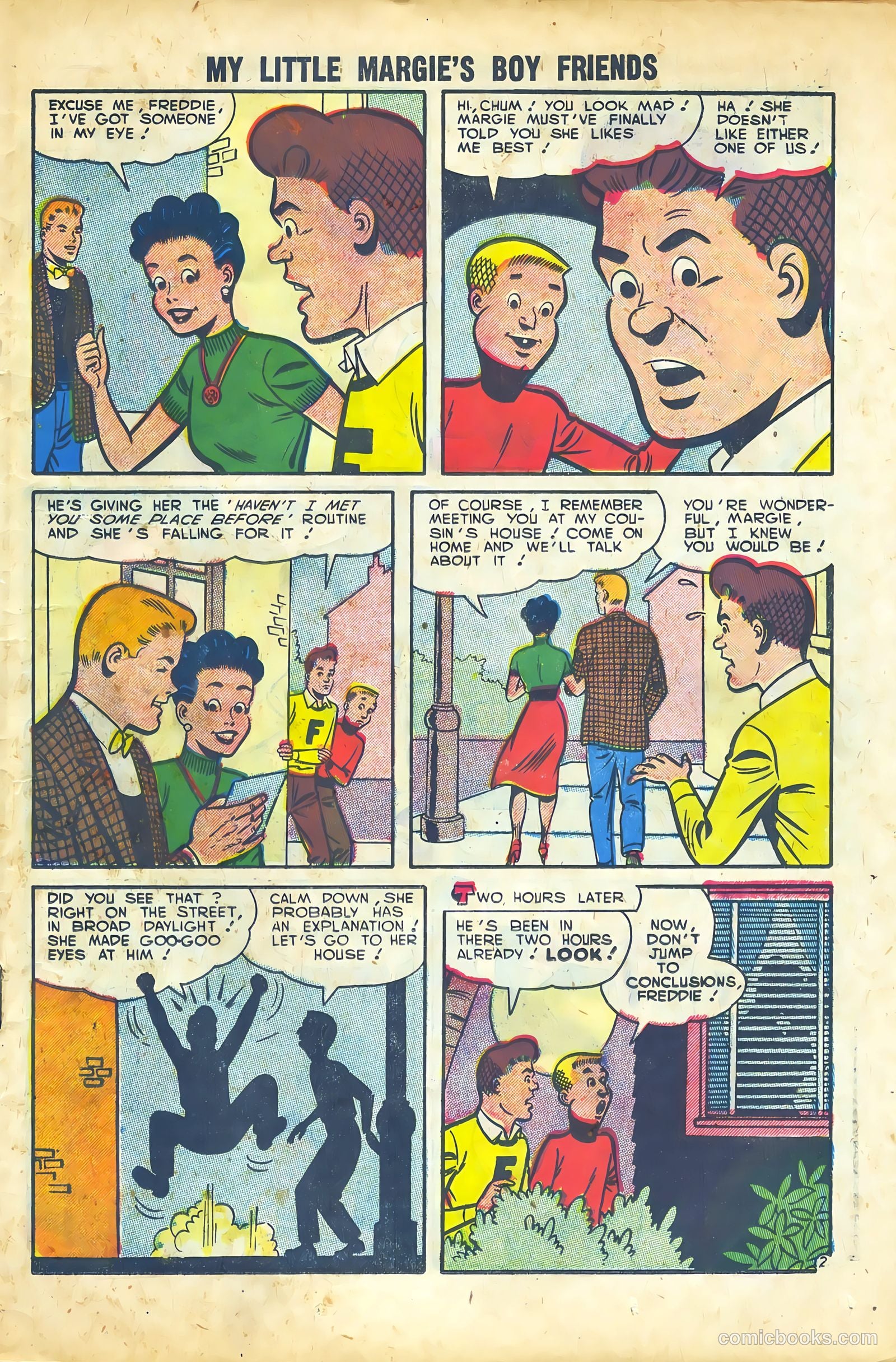 My Little Margie's Boy Friends #9 — page 23 of 36