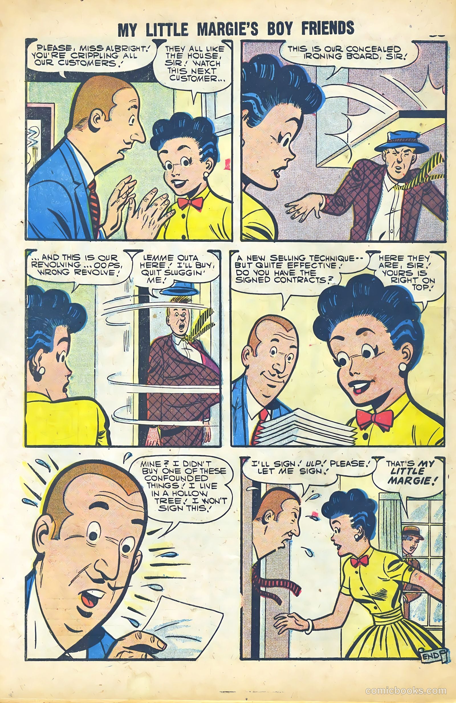 My Little Margie's Boy Friends #9 — page 32 of 36