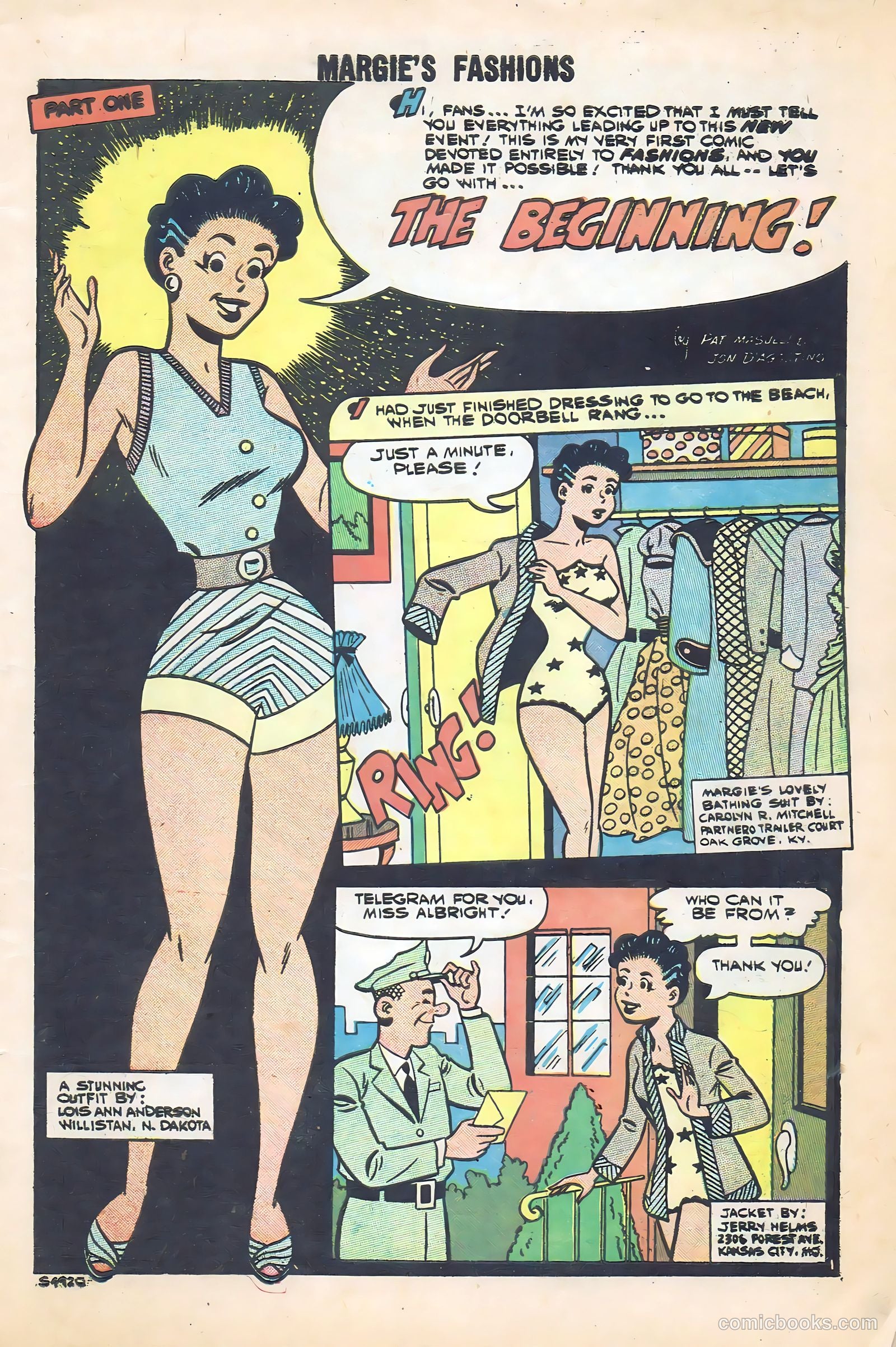 My Little Margie's Fashions #1 — page 3 of 33