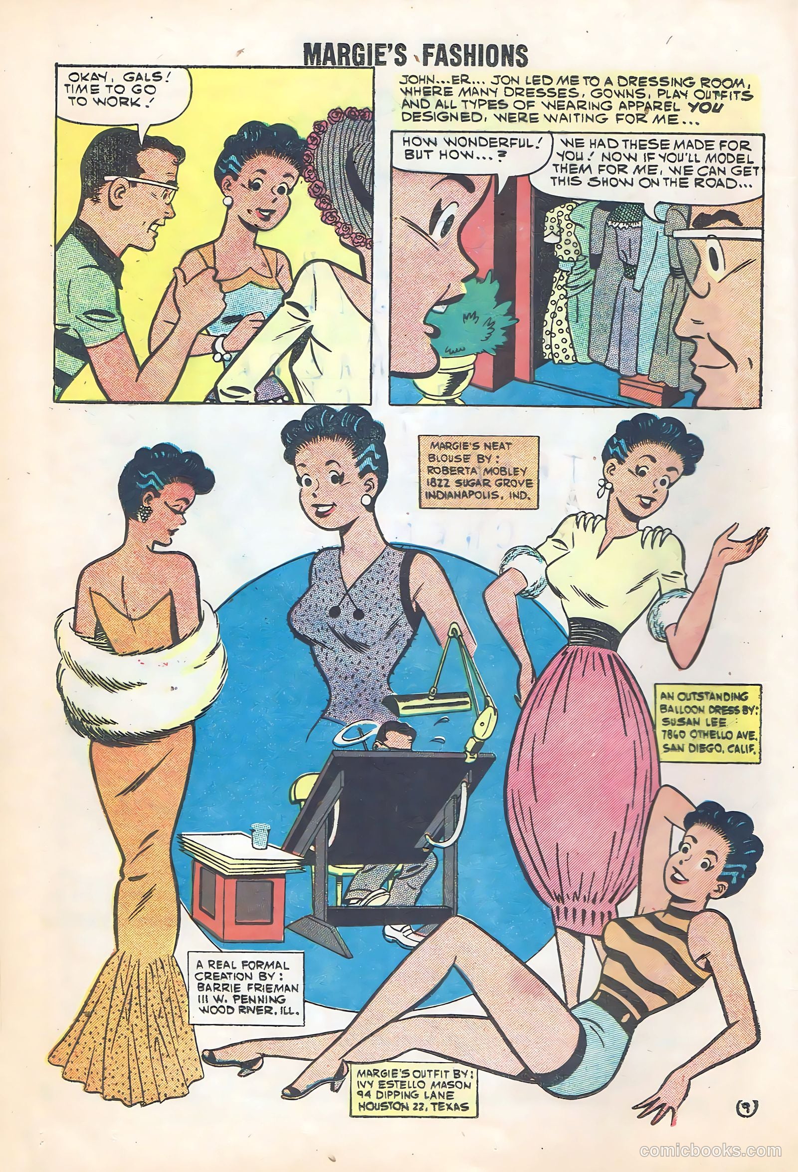 My Little Margie's Fashions #1 — page 12 of 33