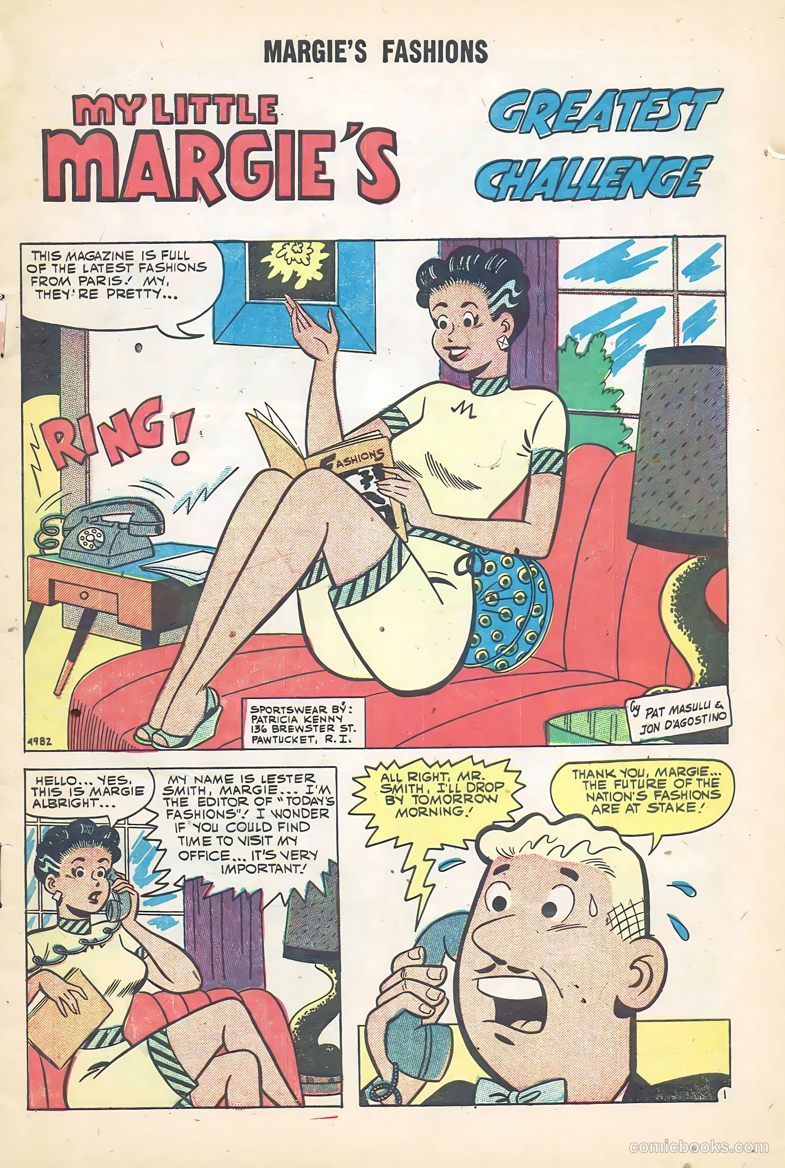 My Little Margie's Fashions #2 — page 3 of 34