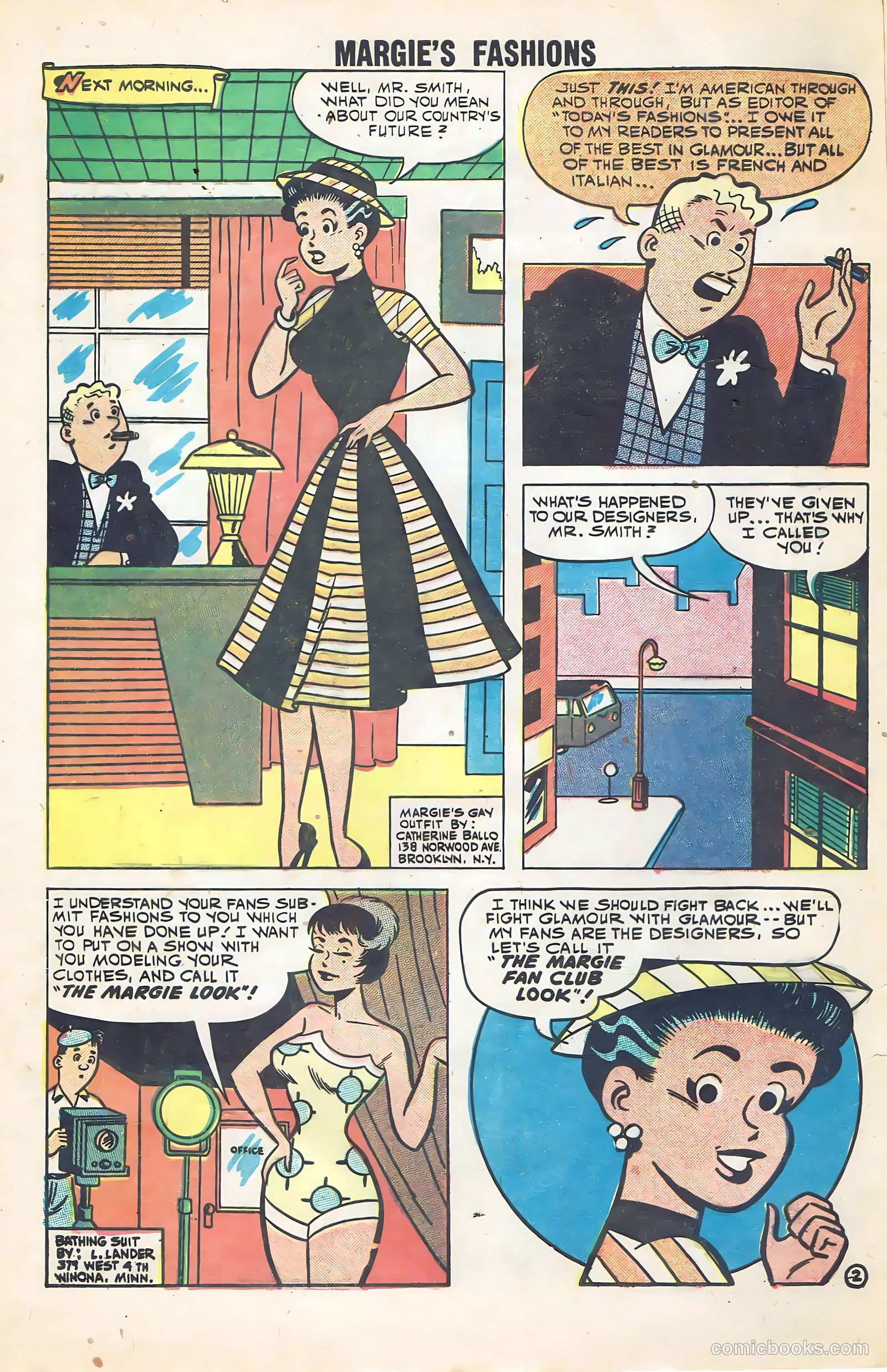 My Little Margie's Fashions #2 — page 4 of 34