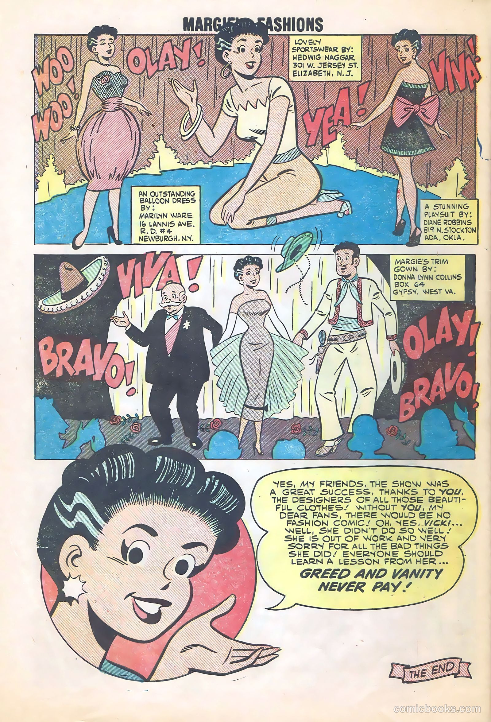 My Little Margie's Fashions #3 — page 30 of 36