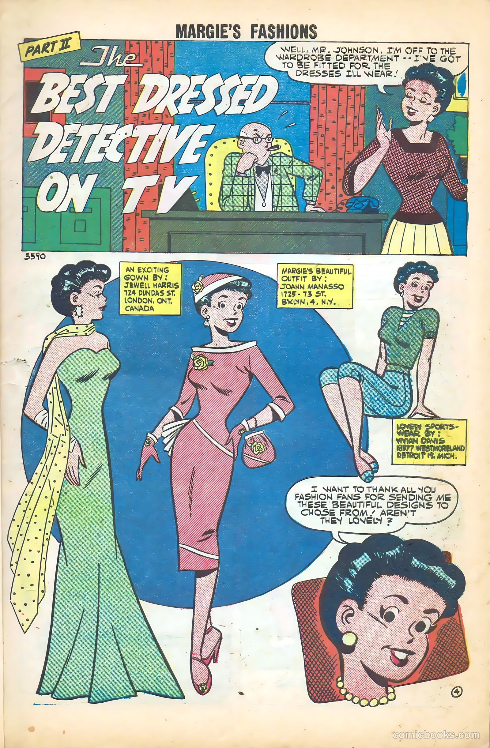 My Little Margie's Fashions #4 — page 7 of 36