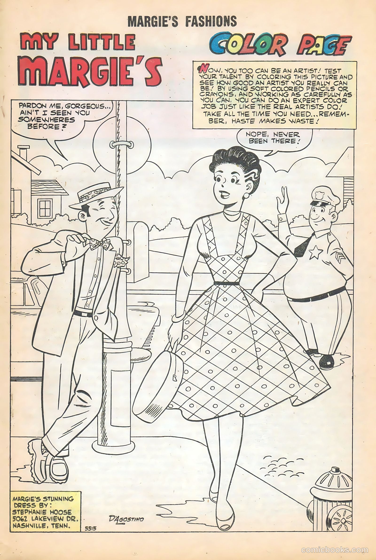 My Little Margie's Fashions #4 — page 19 of 36