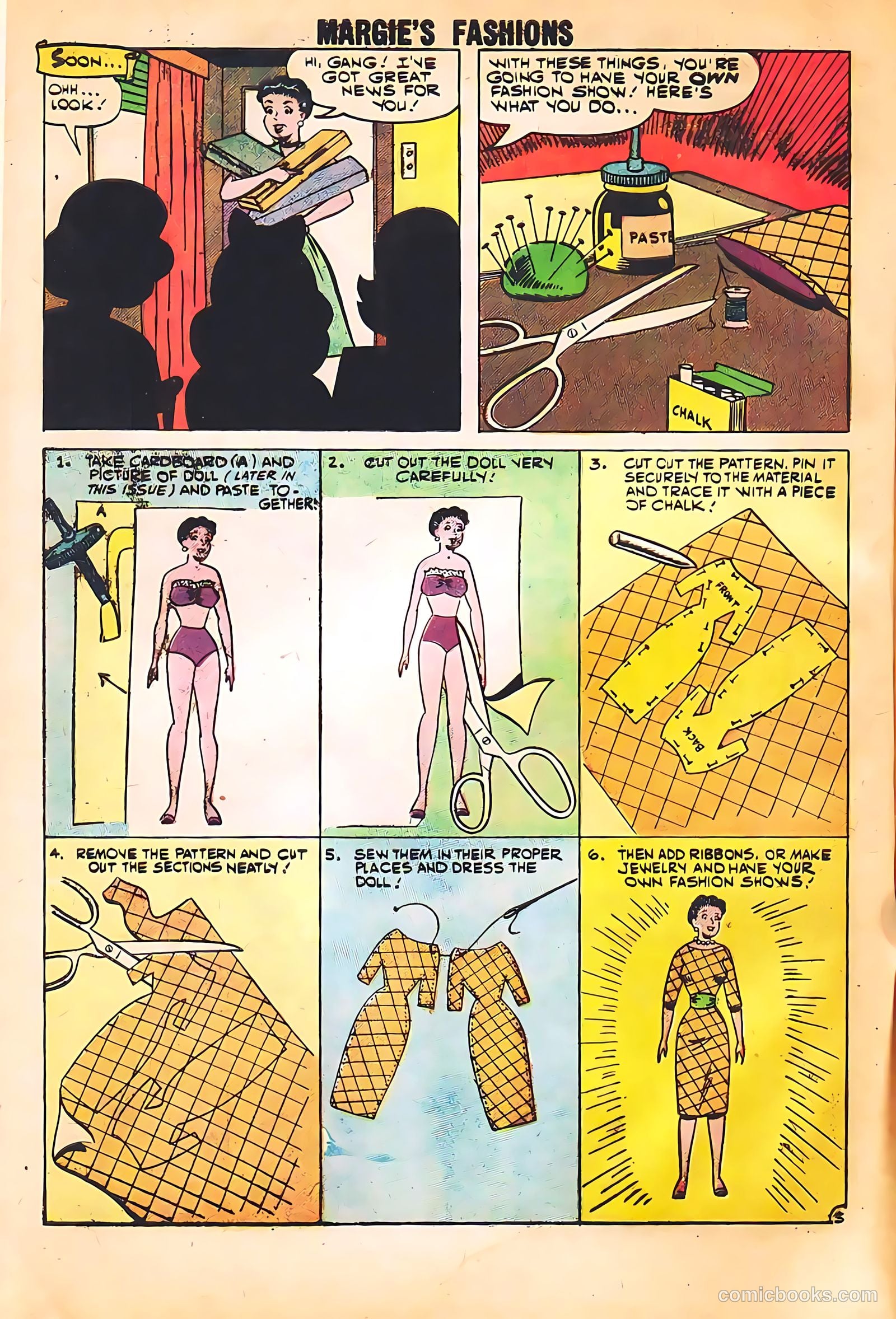 My Little Margie's Fashions #5 — page 8 of 36