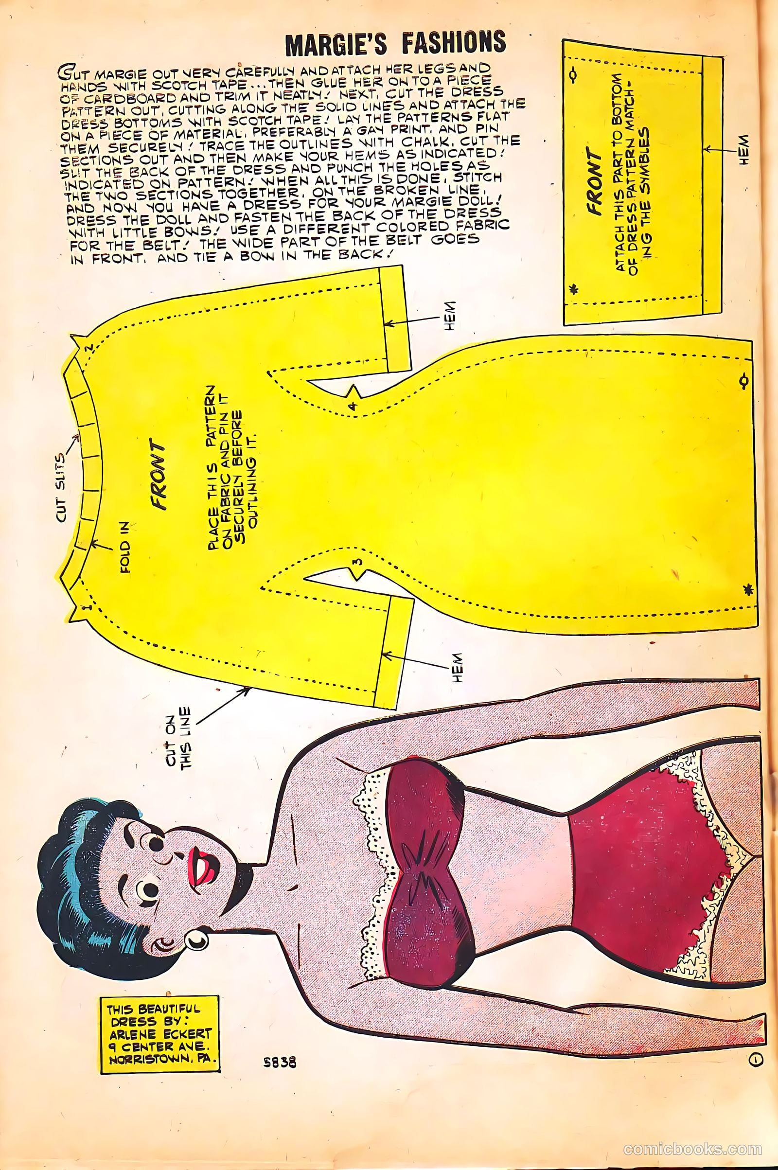 My Little Margie's Fashions #5 — page 10 of 36