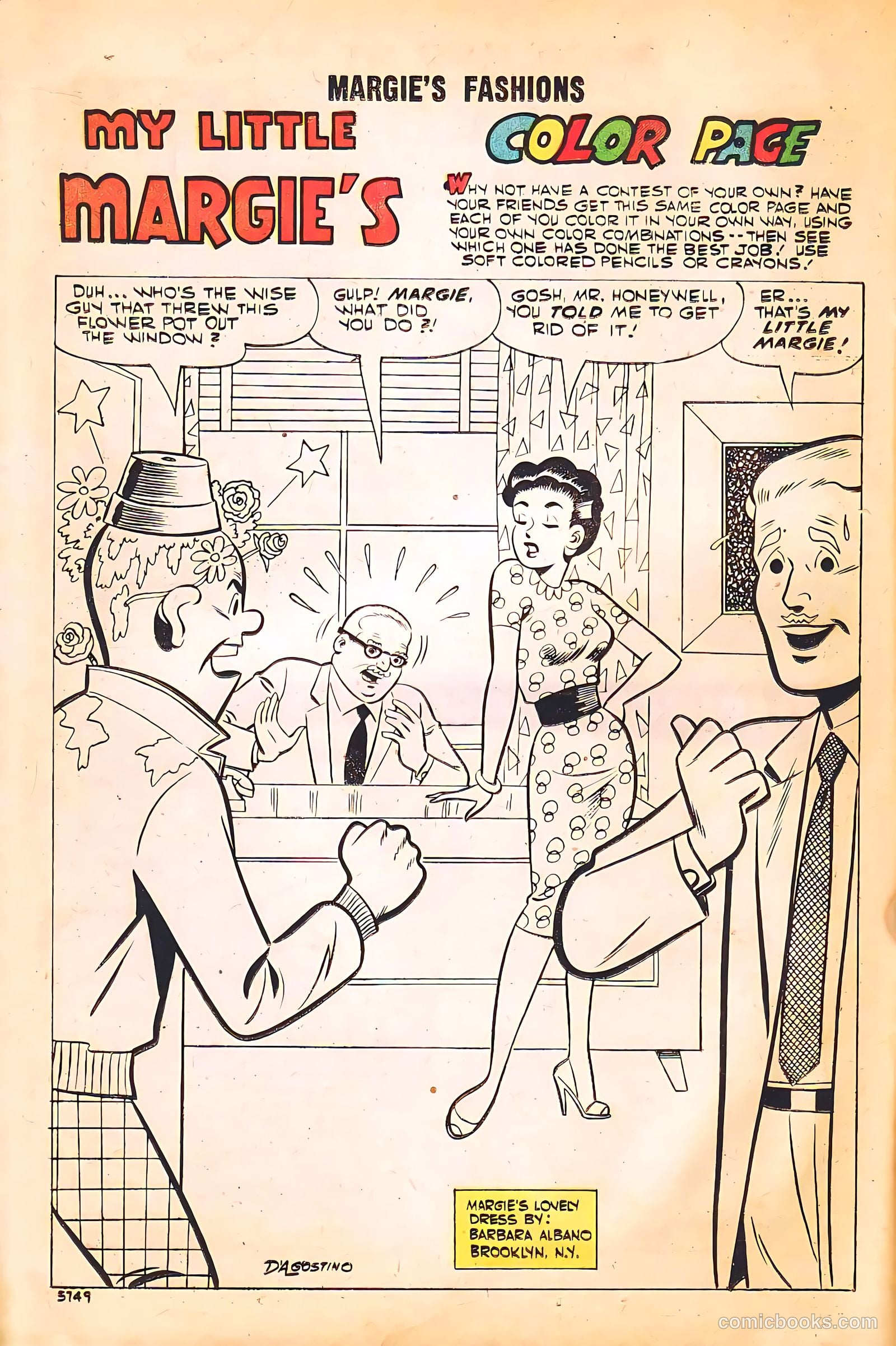My Little Margie's Fashions #5 — page 16 of 36