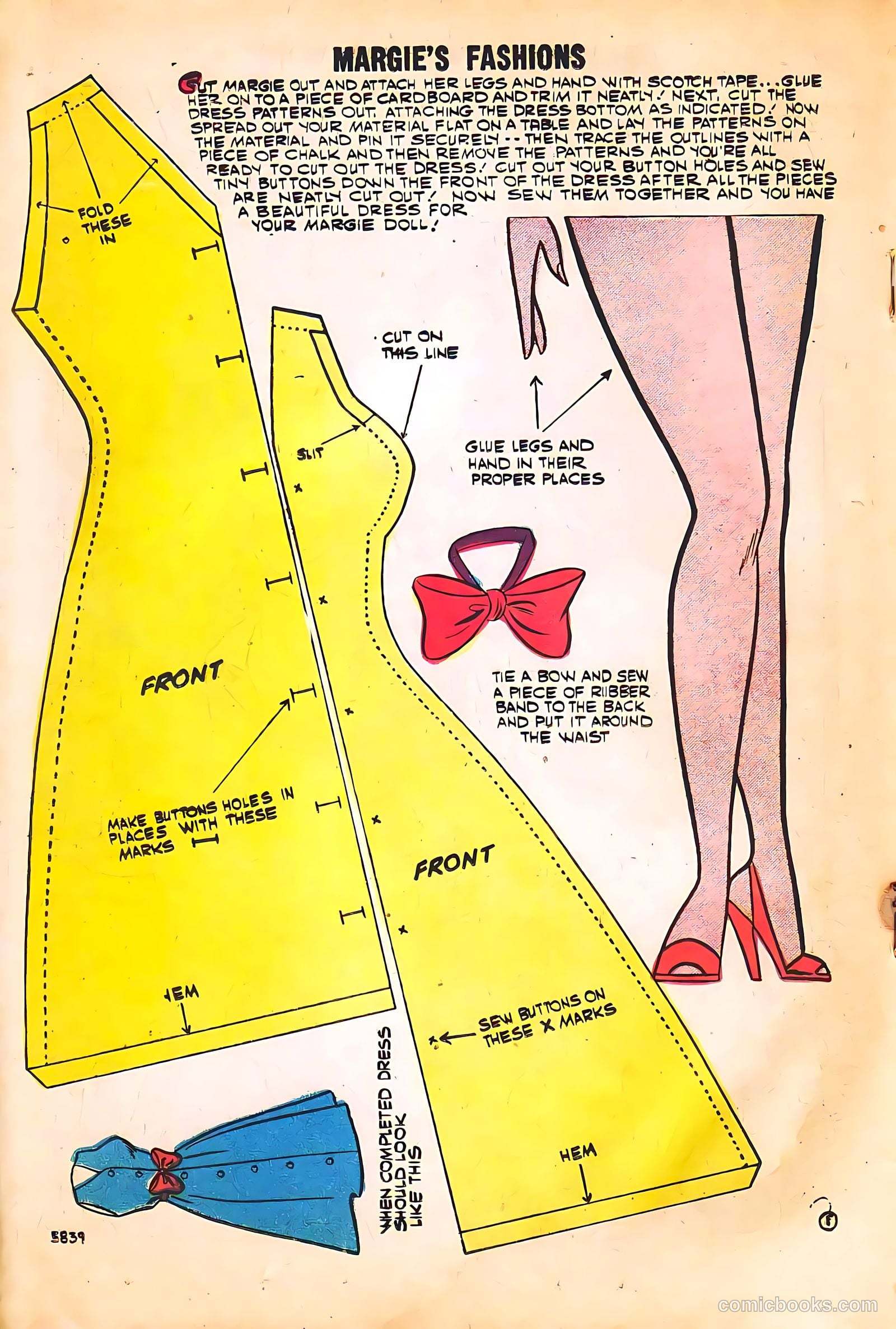 My Little Margie's Fashions #5 — page 18 of 36