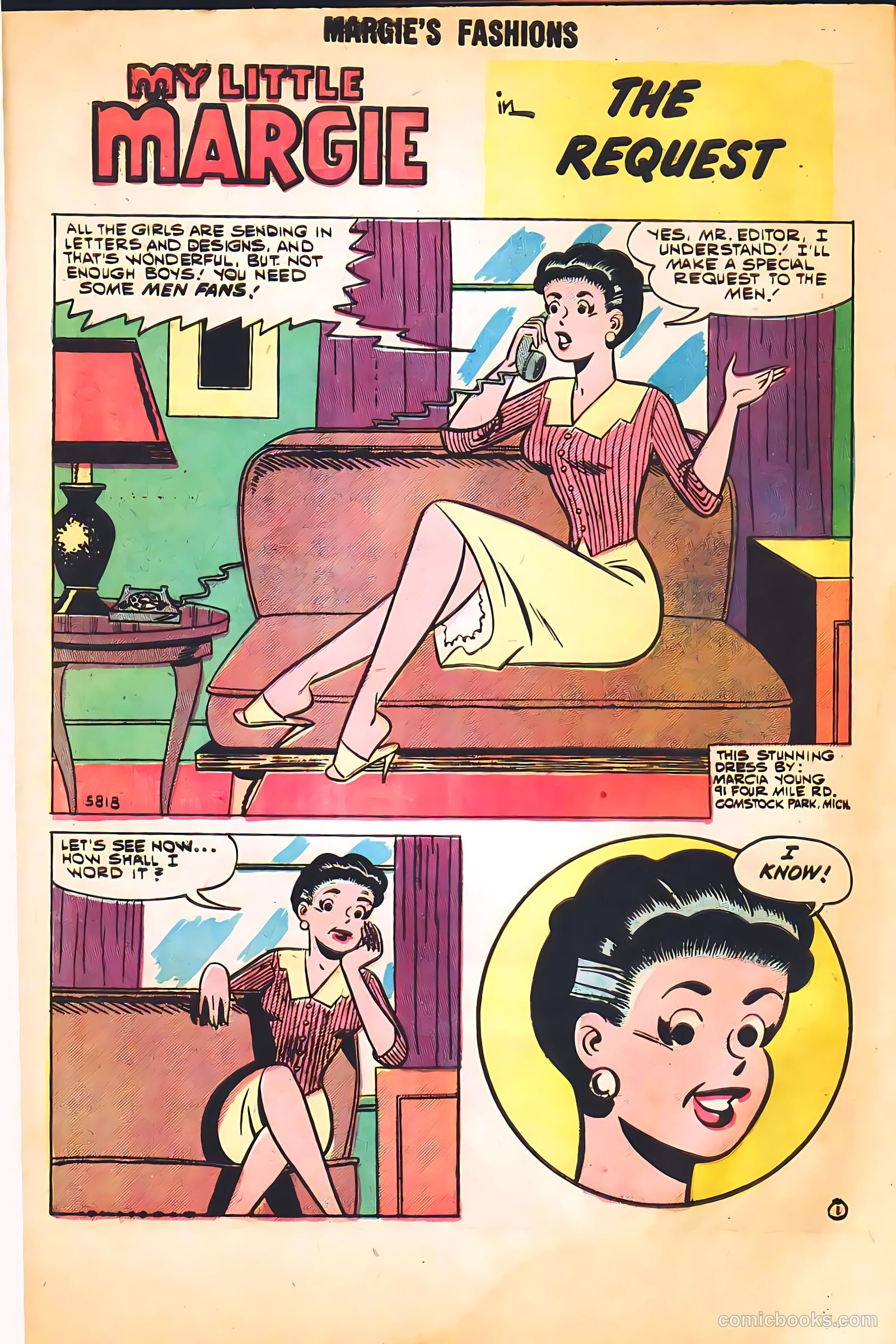 My Little Margie's Fashions #5 — page 28 of 36