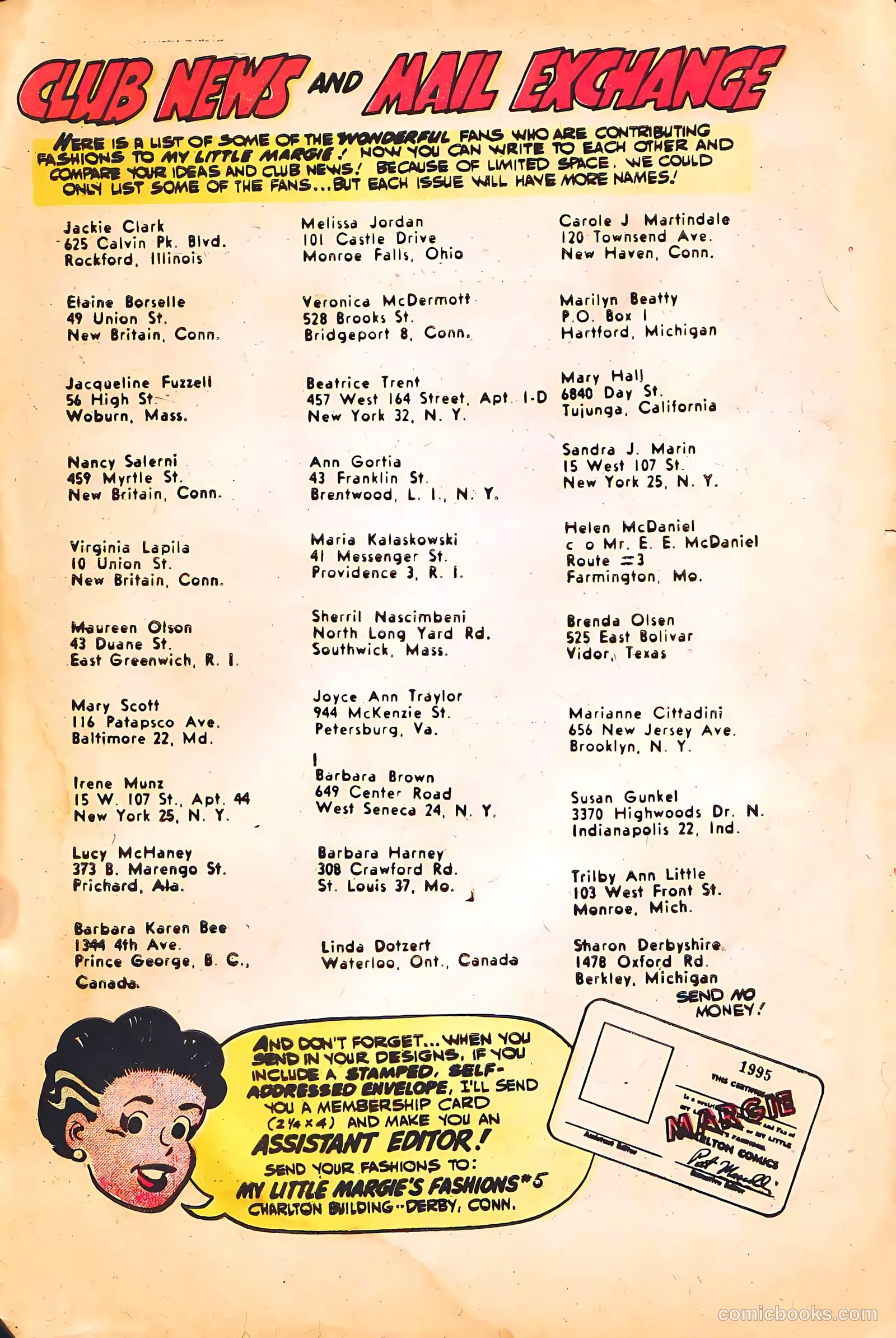 My Little Margie's Fashions #5 — page 33 of 36