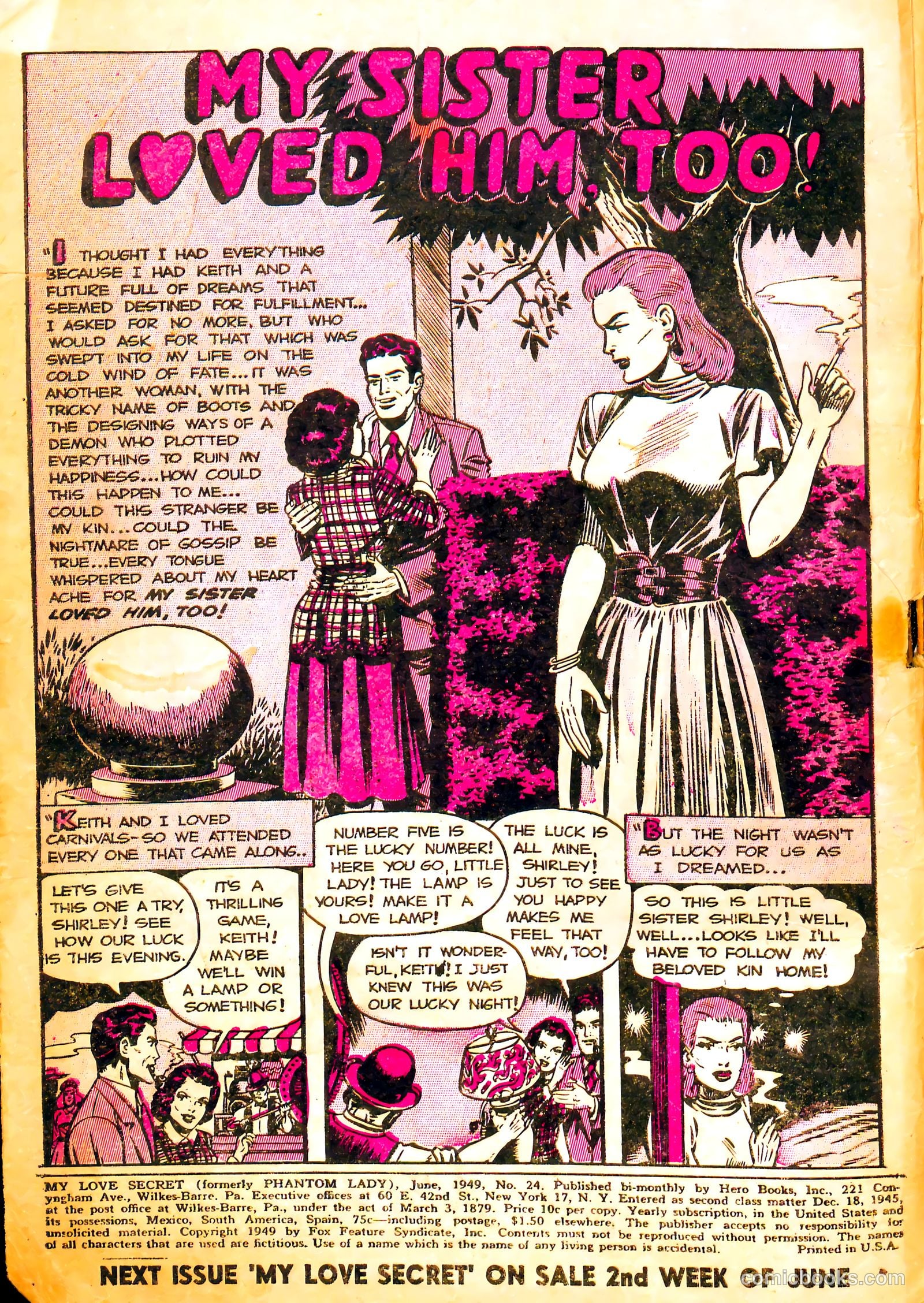 My Love Secret #24 — page 2 of 36