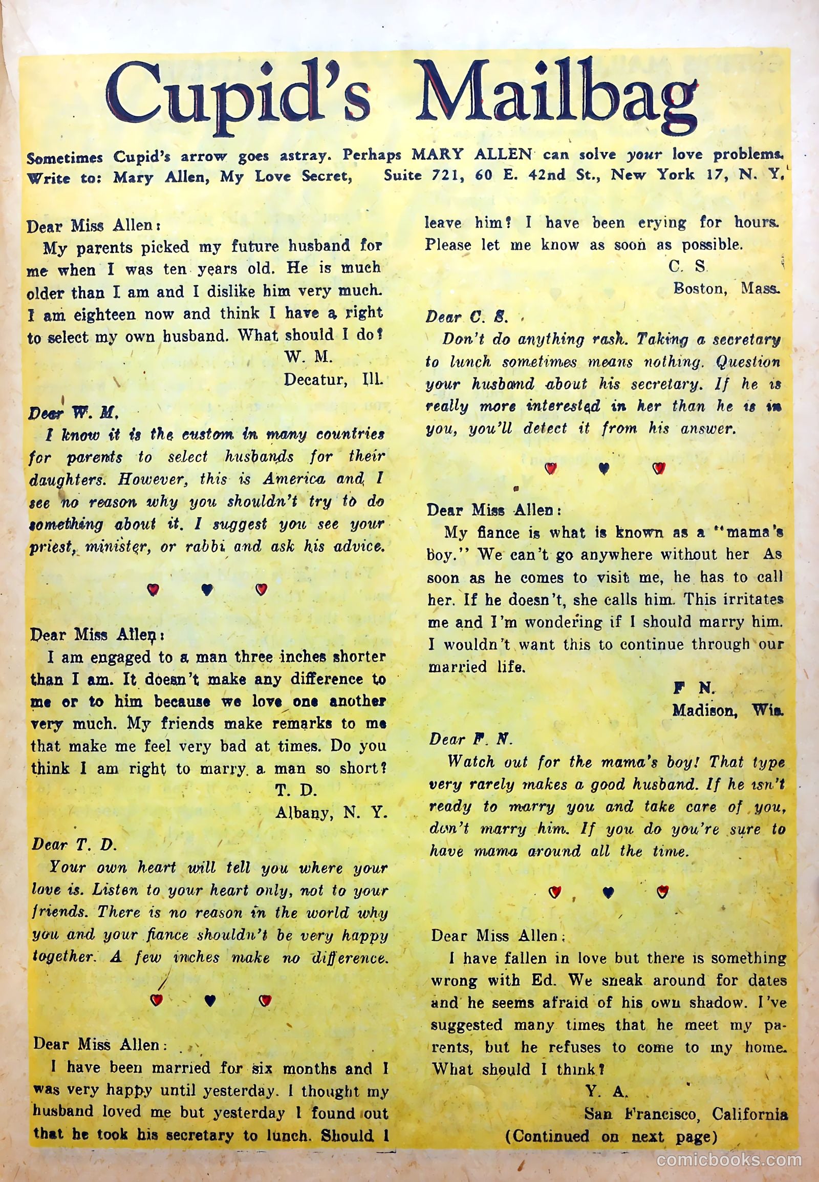 My Love Secret #26 — page 21 of 36