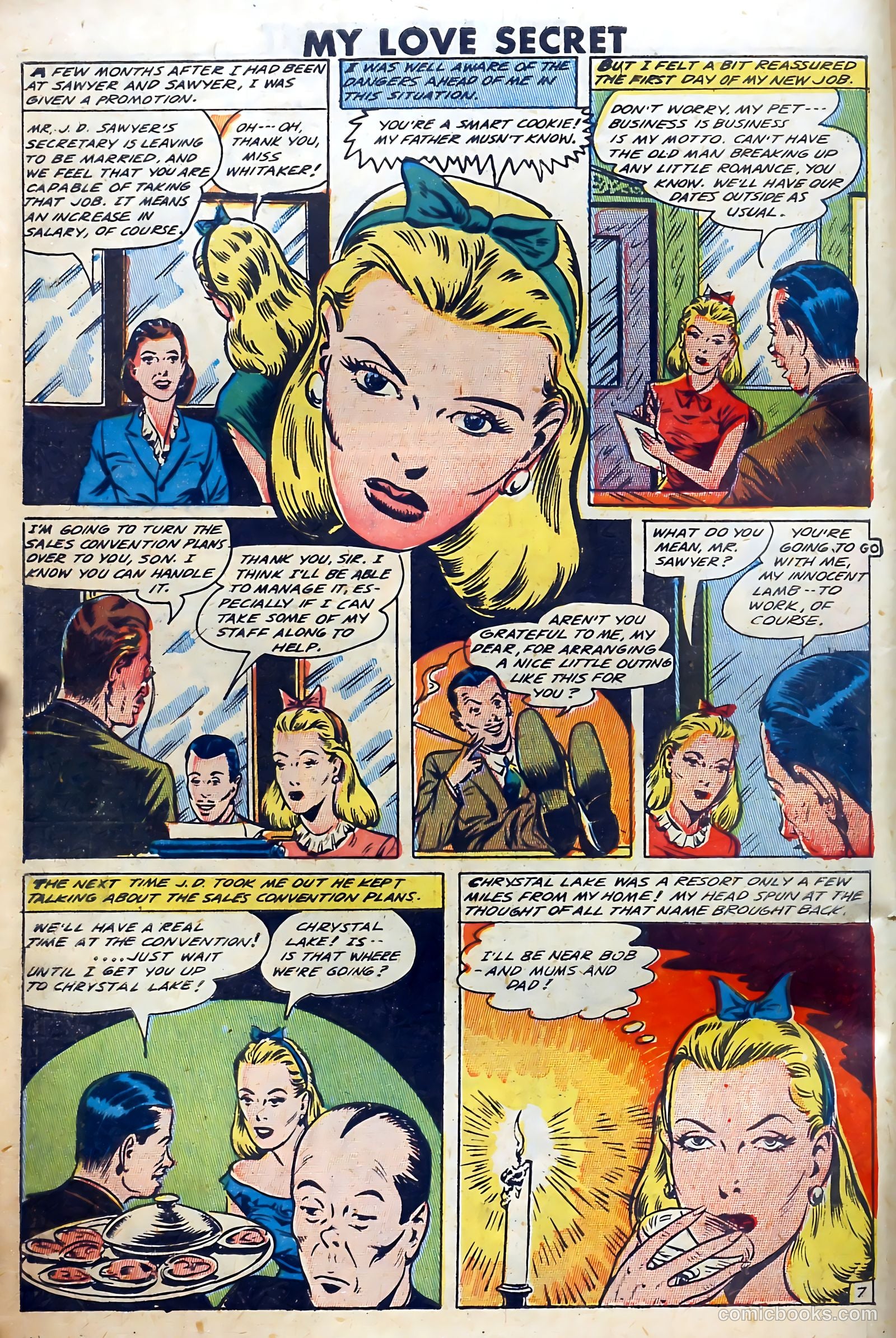 My Love Secret #27 — page 8 of 36