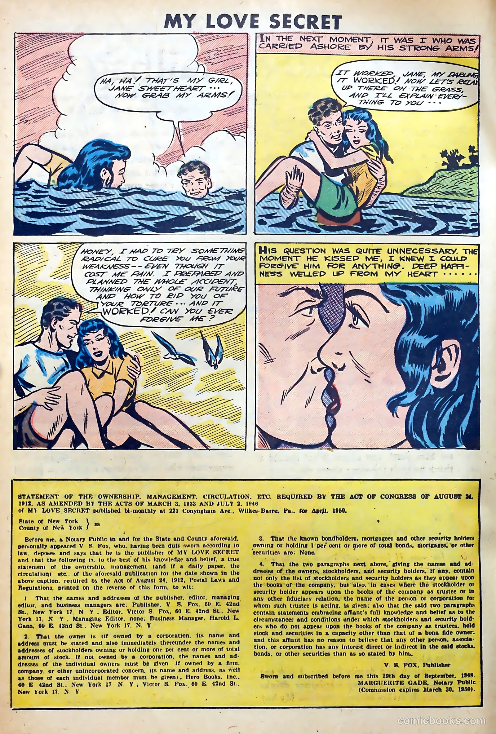 My Love Secret #29 — page 20 of 36
