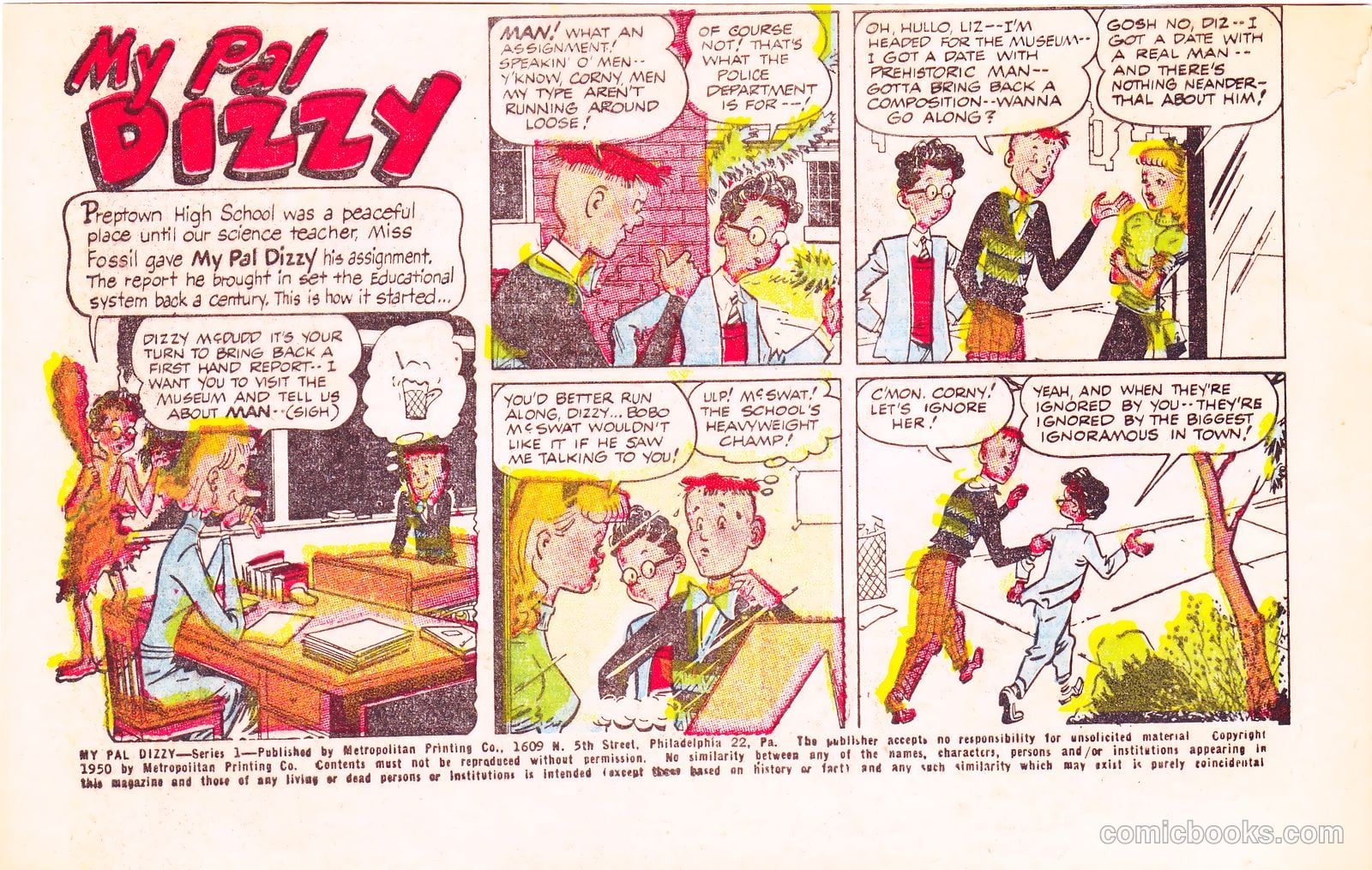 My Pal Dizzy #1 — page 2 of 16