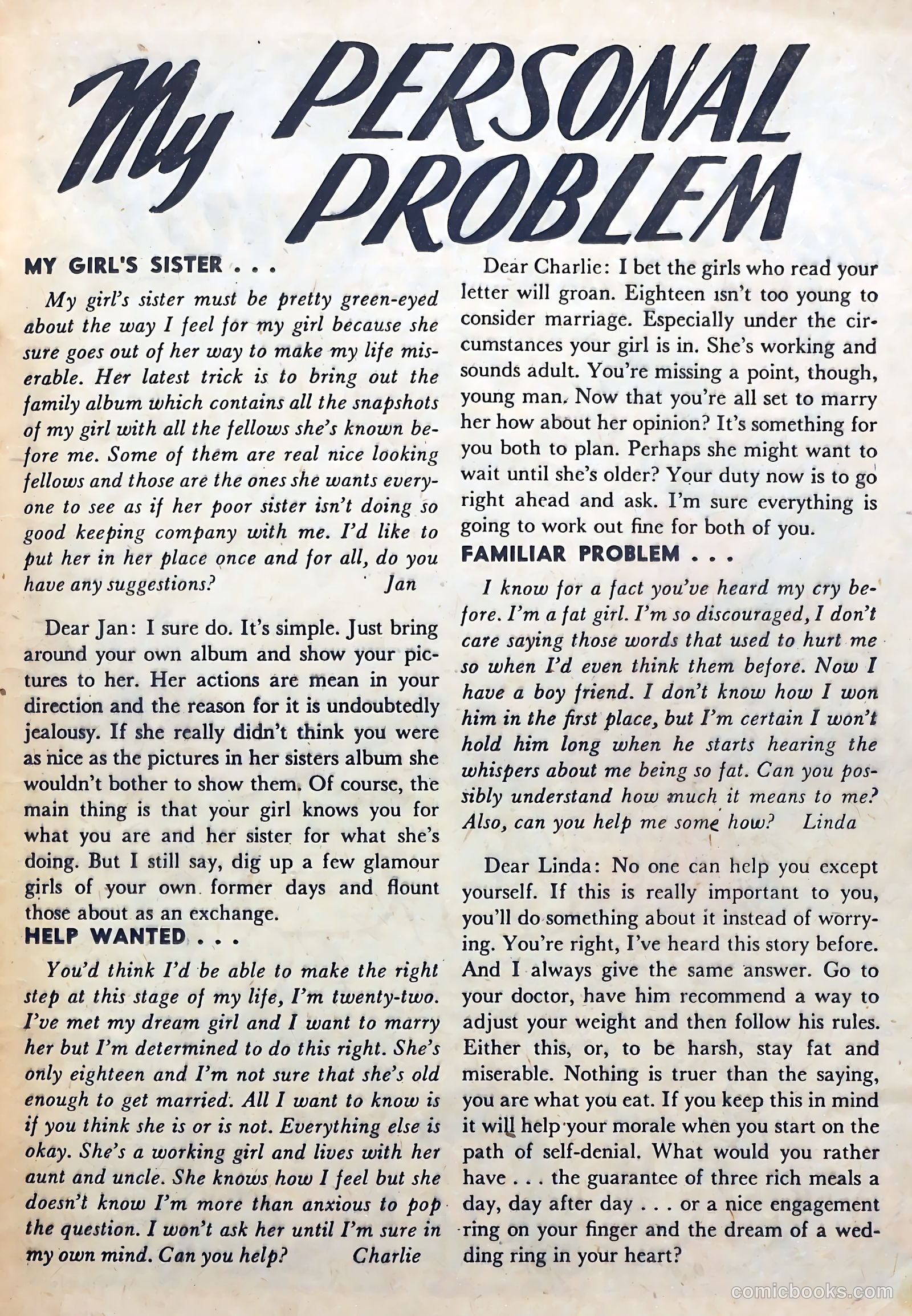 My Personal Problem #3 — page 11 of 36