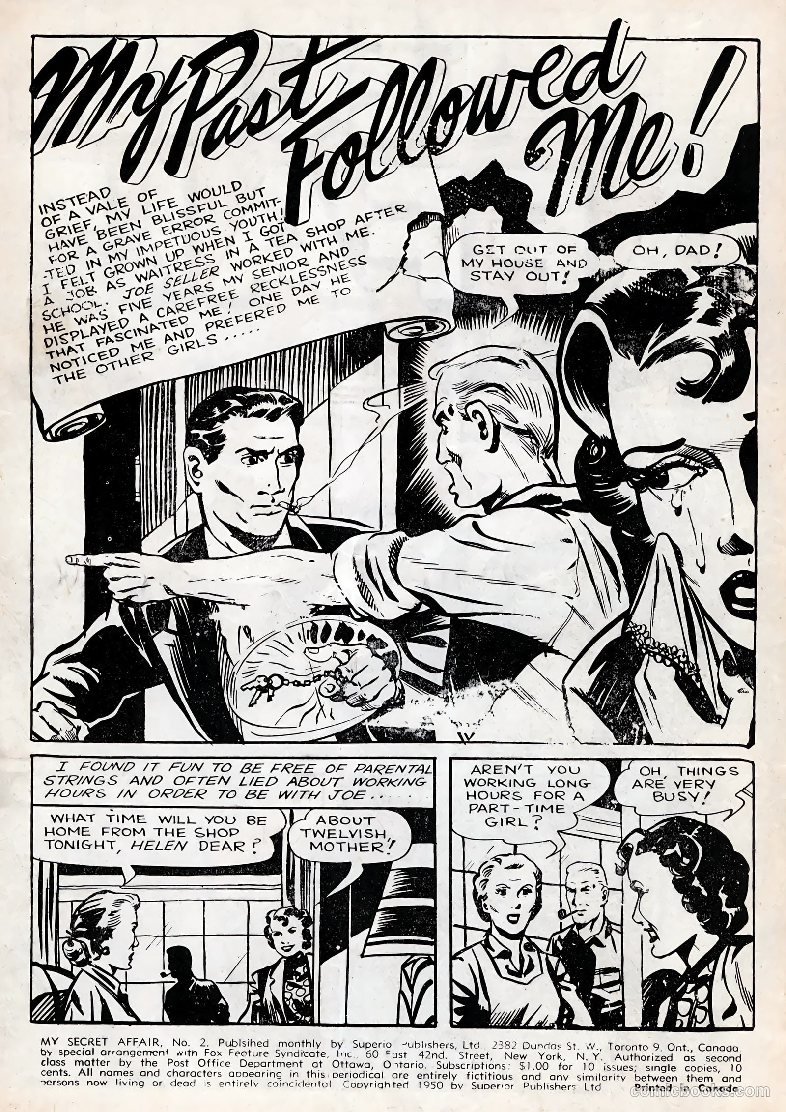 My Secret Affair #2 — page 2 of 36