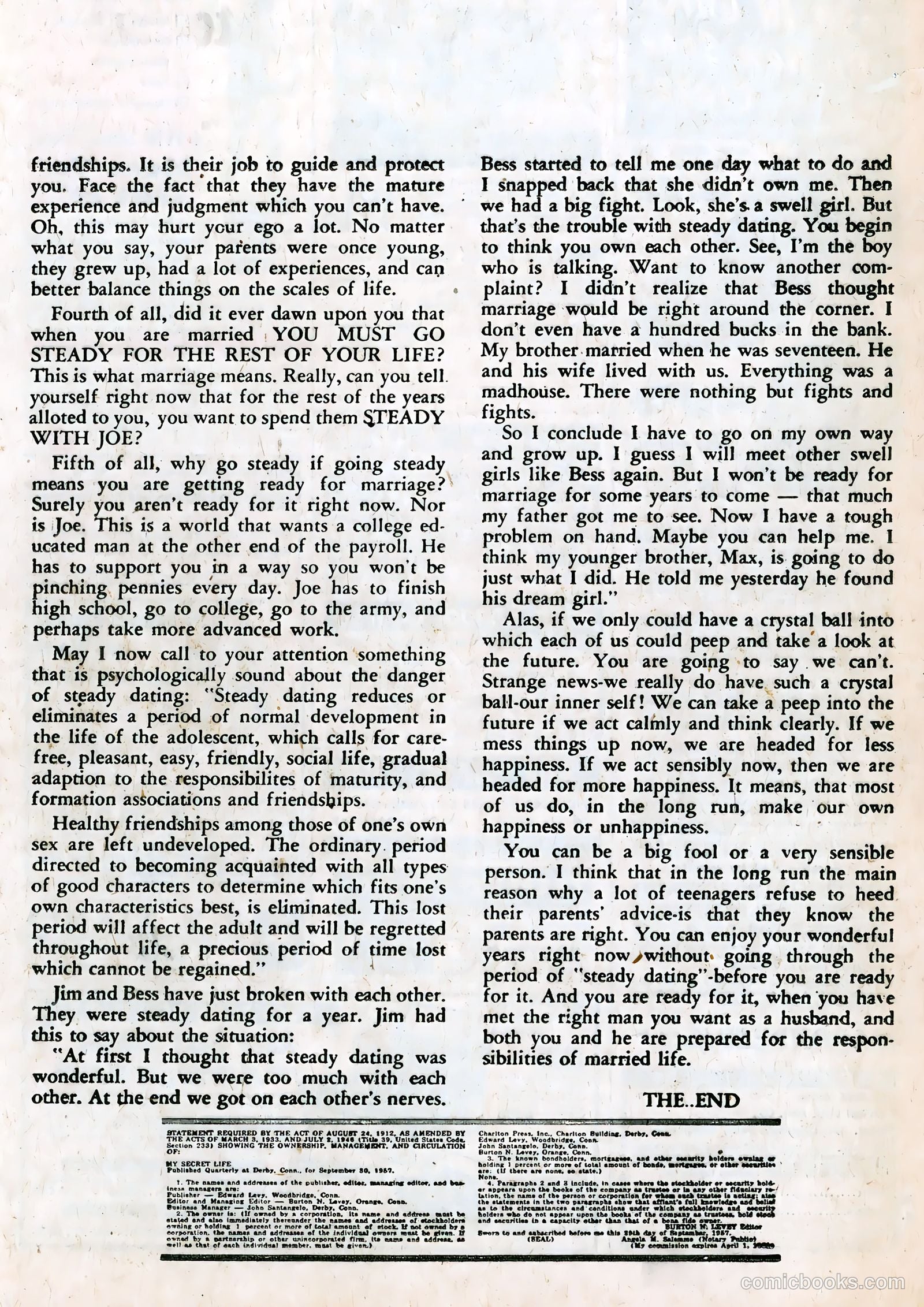 My Secret Life #23 — page 21 of 36