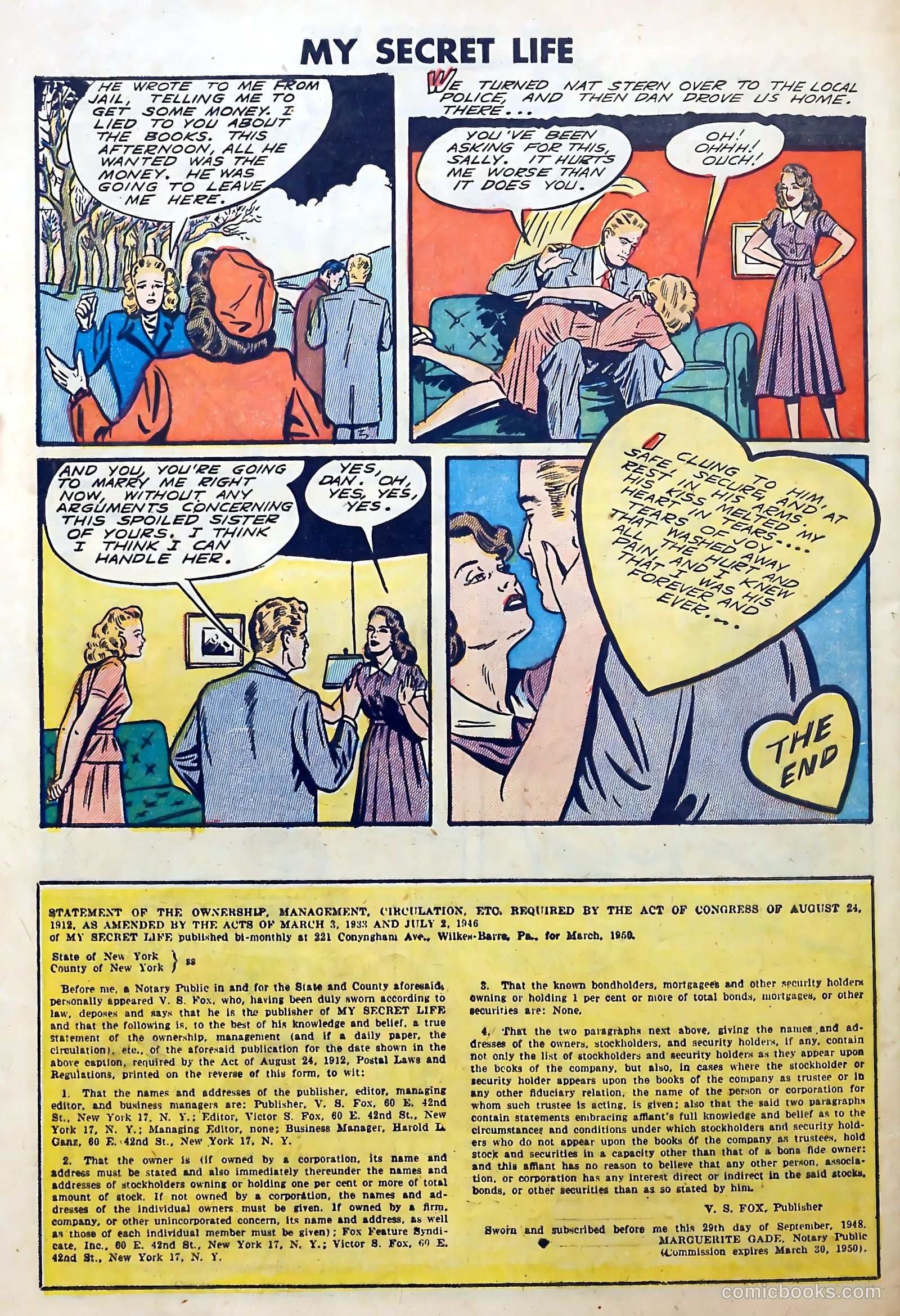 My Secret Life #26 — page 32 of 36