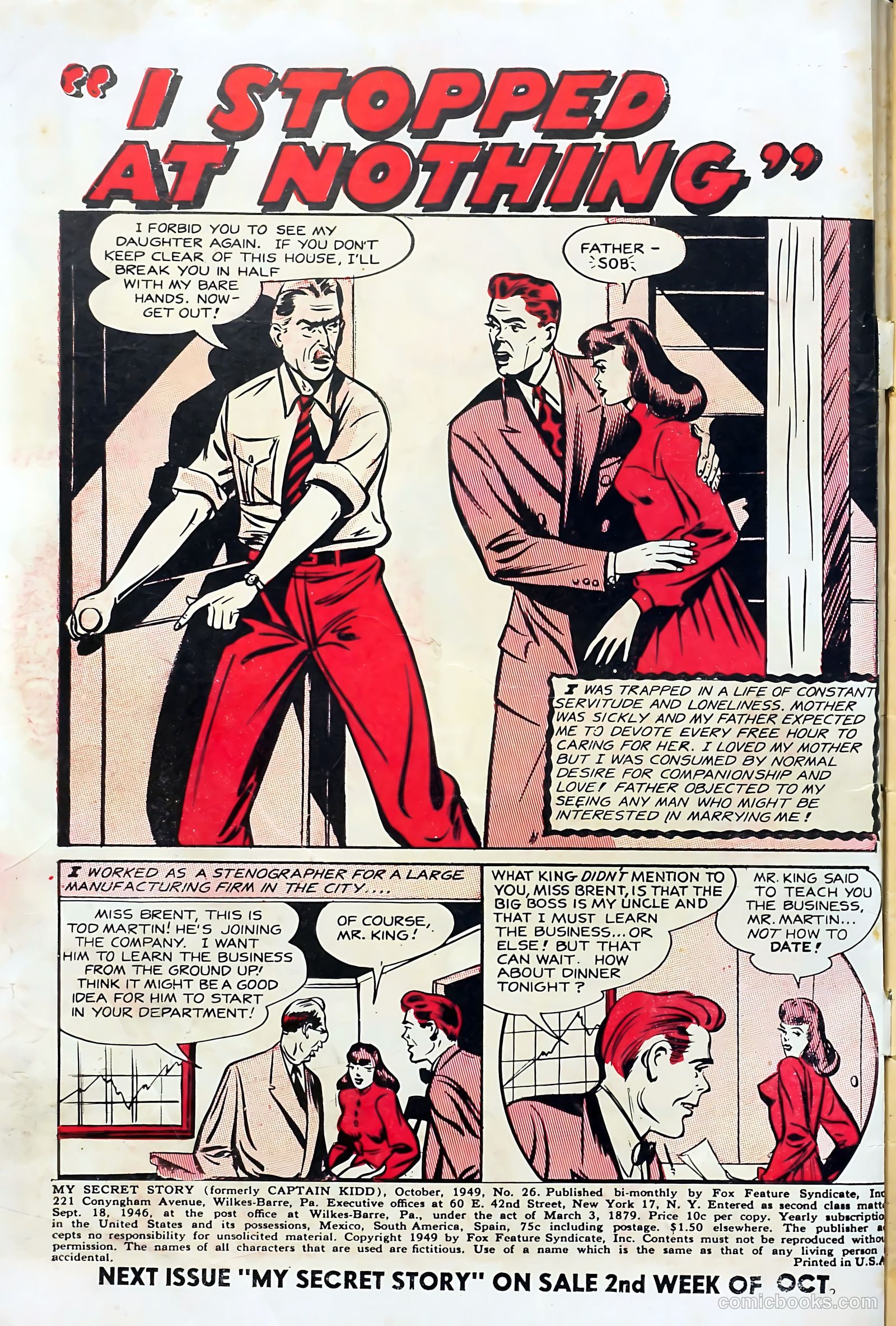 My Secret Story #26 — page 2 of 36