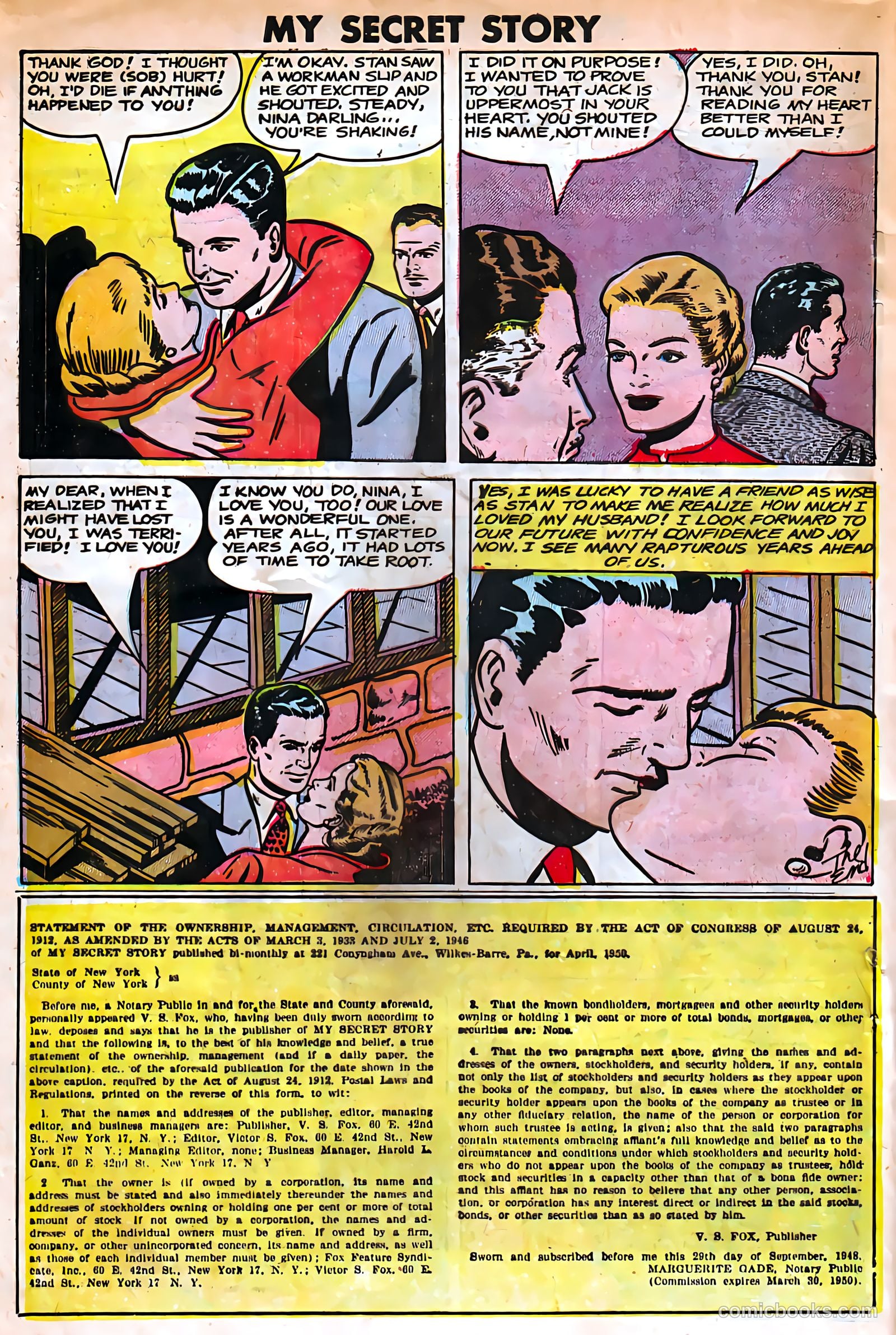 My Secret Story #29 — page 31 of 34